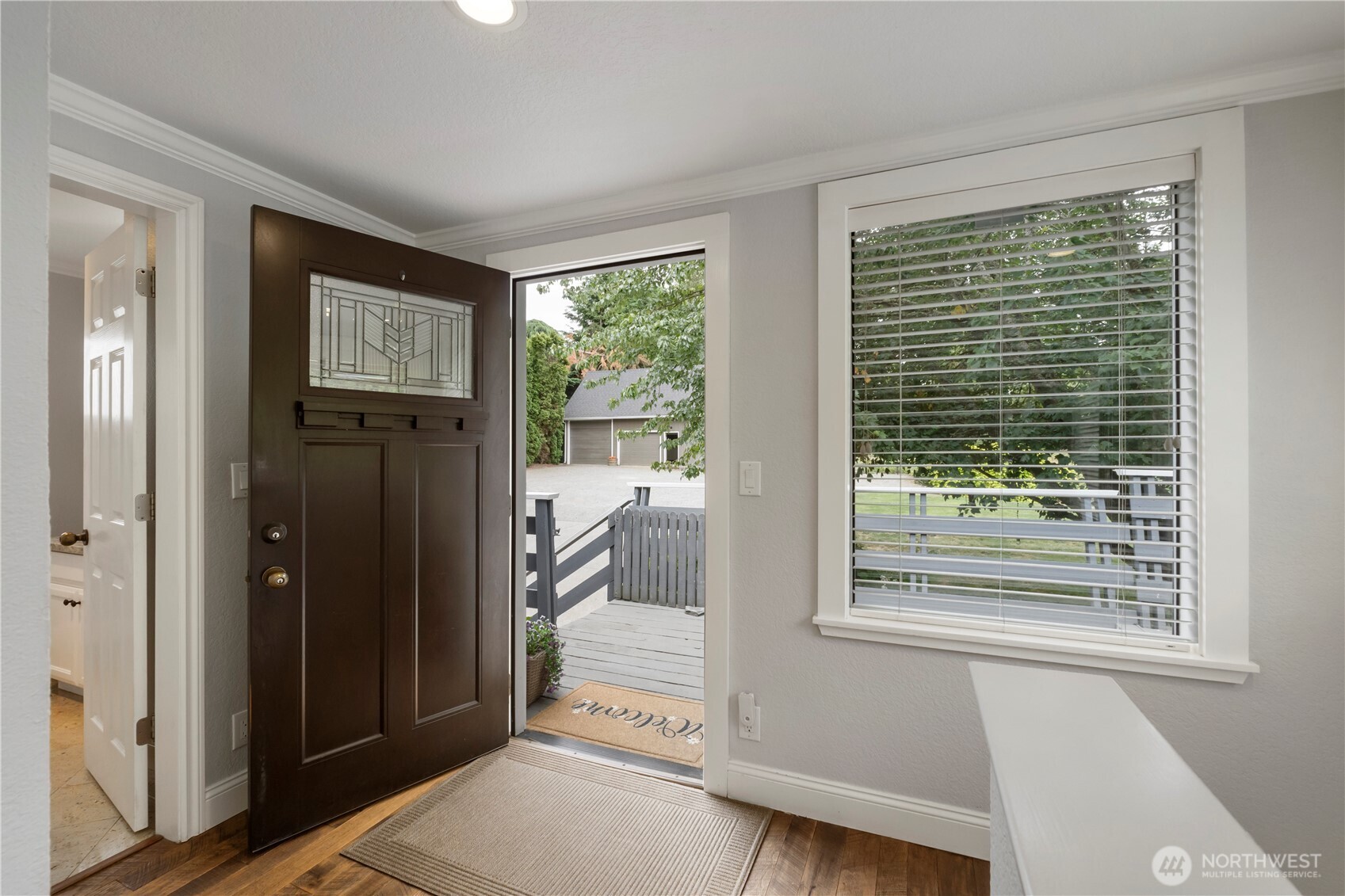 Large entry welcomes you in.