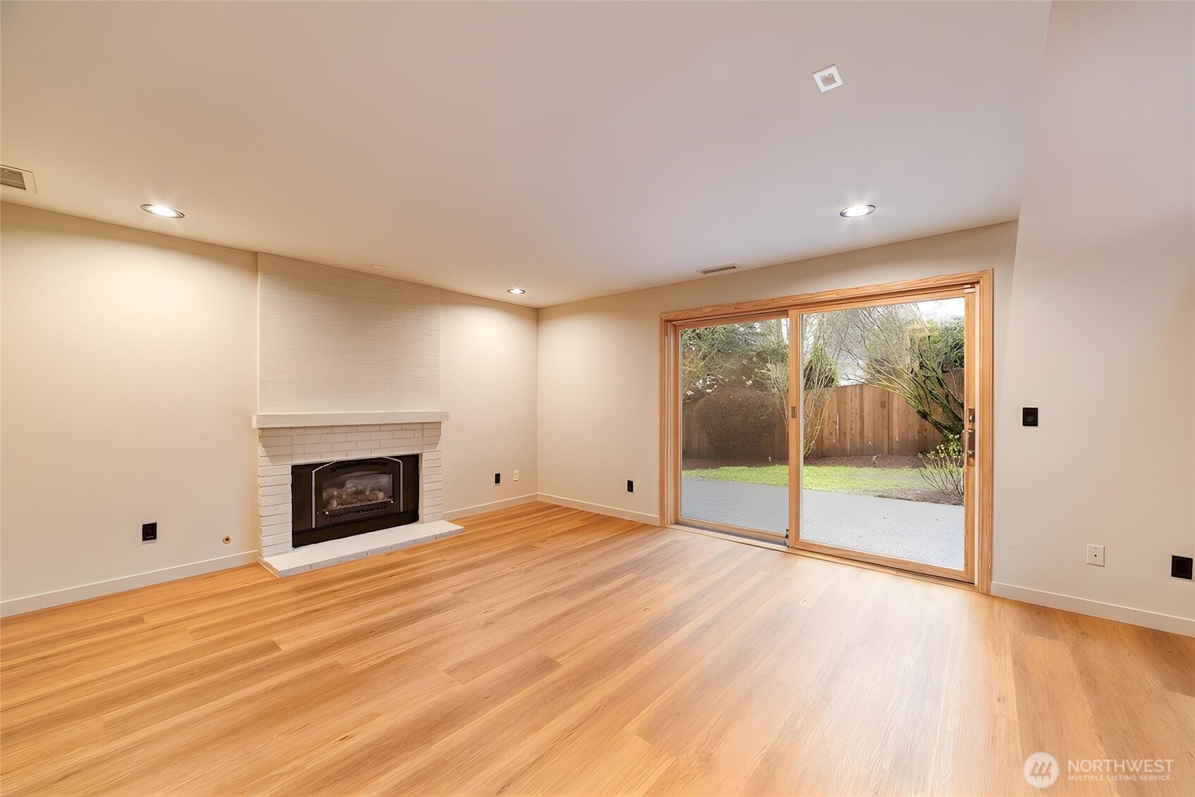 Alternate View of downstairs family room.