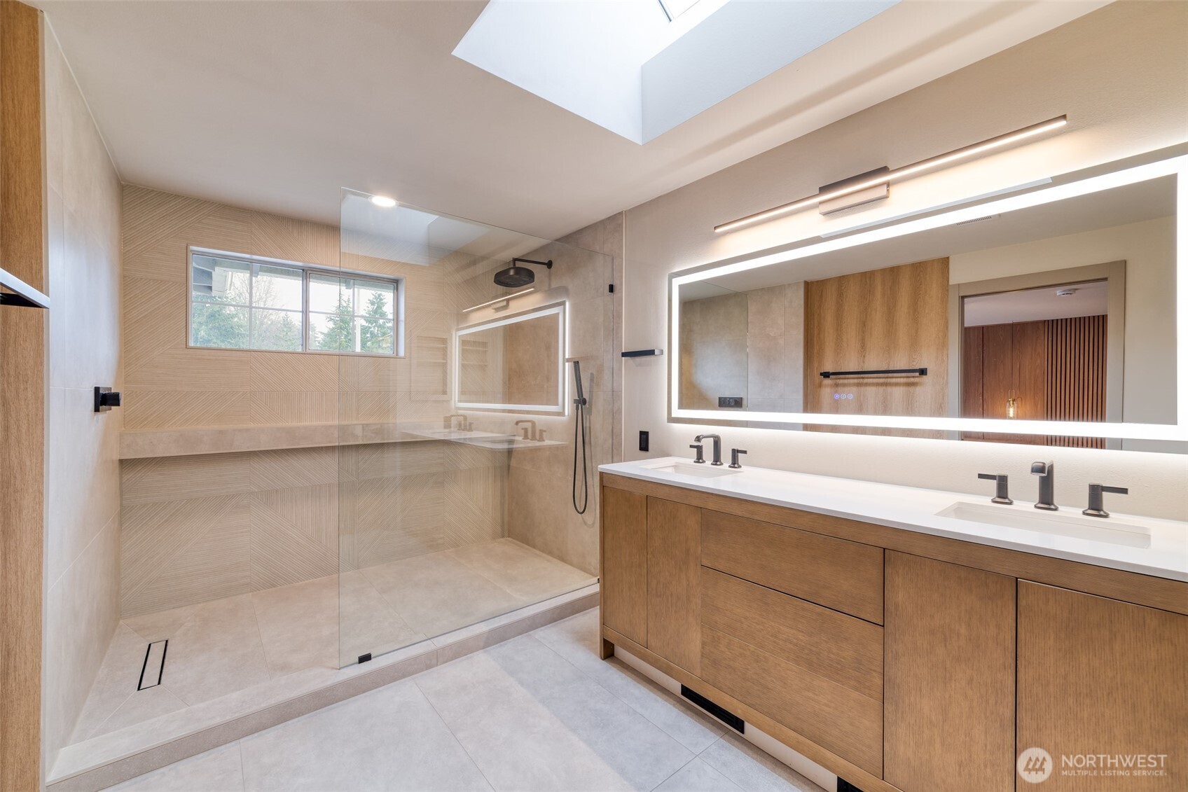 Luxurious, fully remodeled spa-inspired primary suite