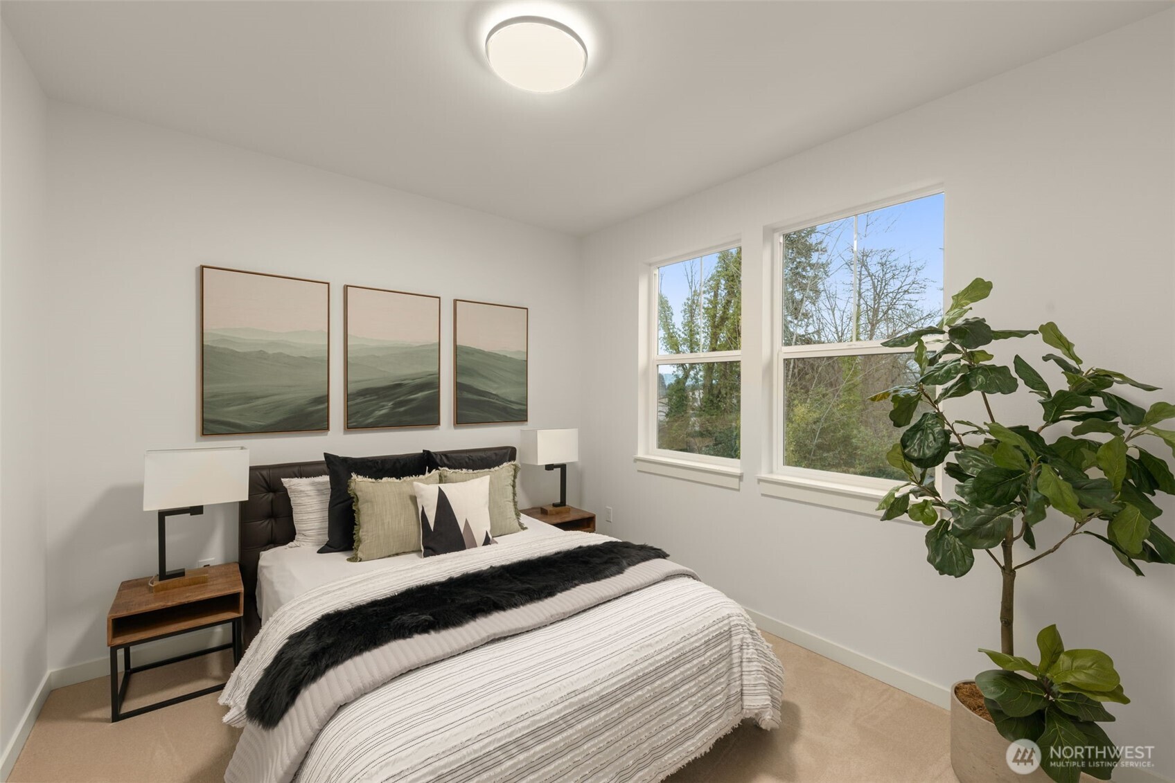 Photos of completed model on homesite #11 with identical floorplan.