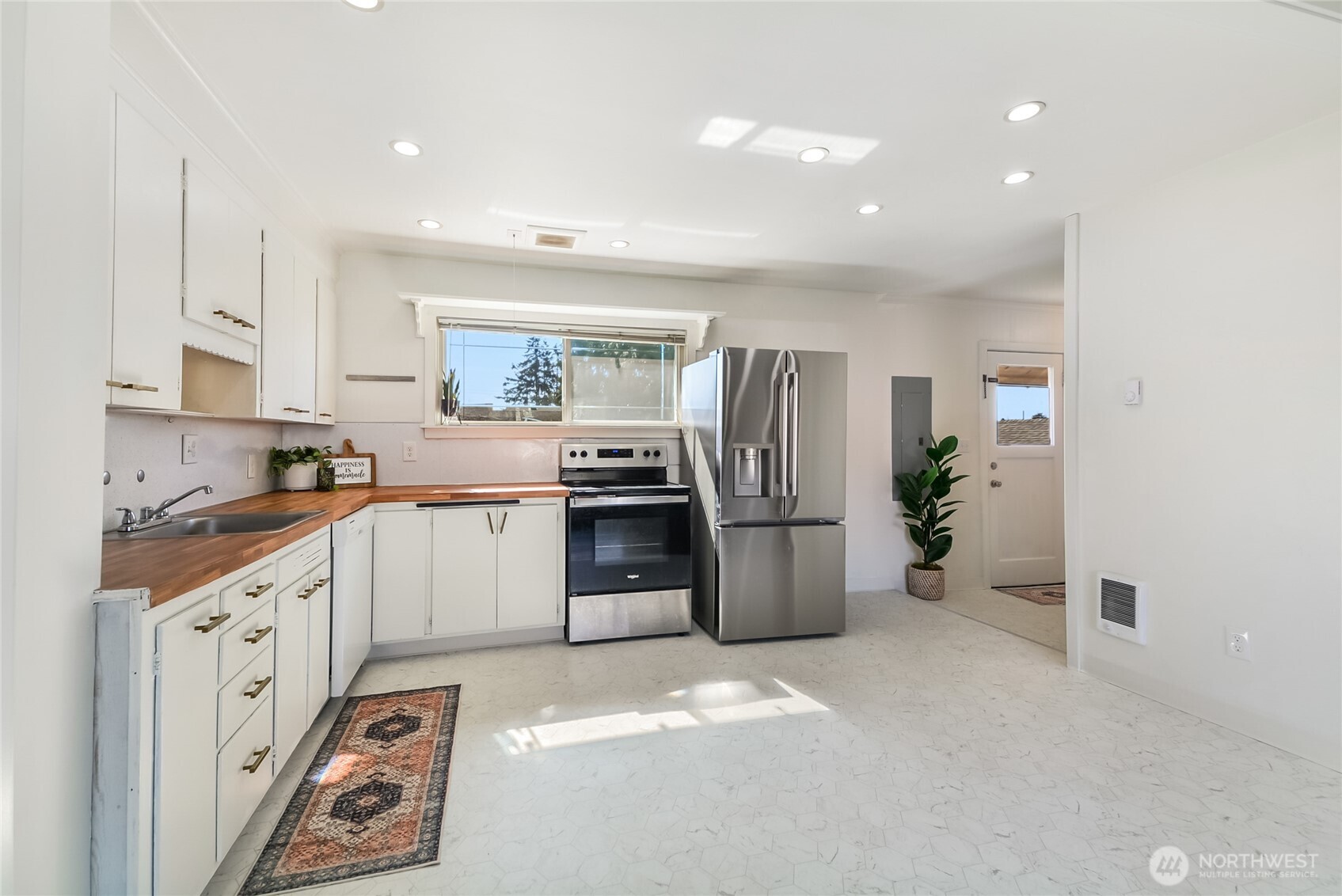 Room for a dining table or kitchen island!