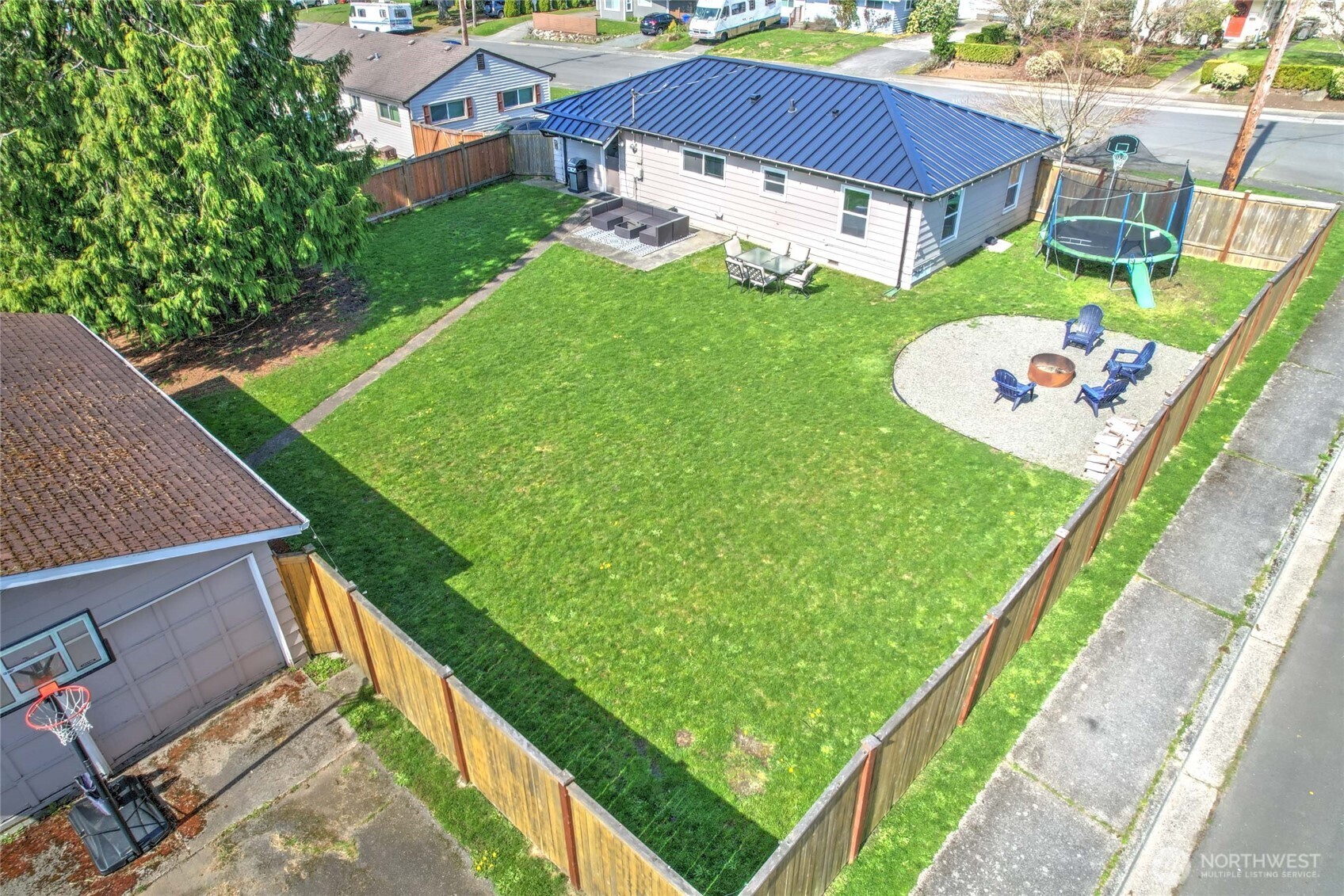 Fully fenced corner lot!