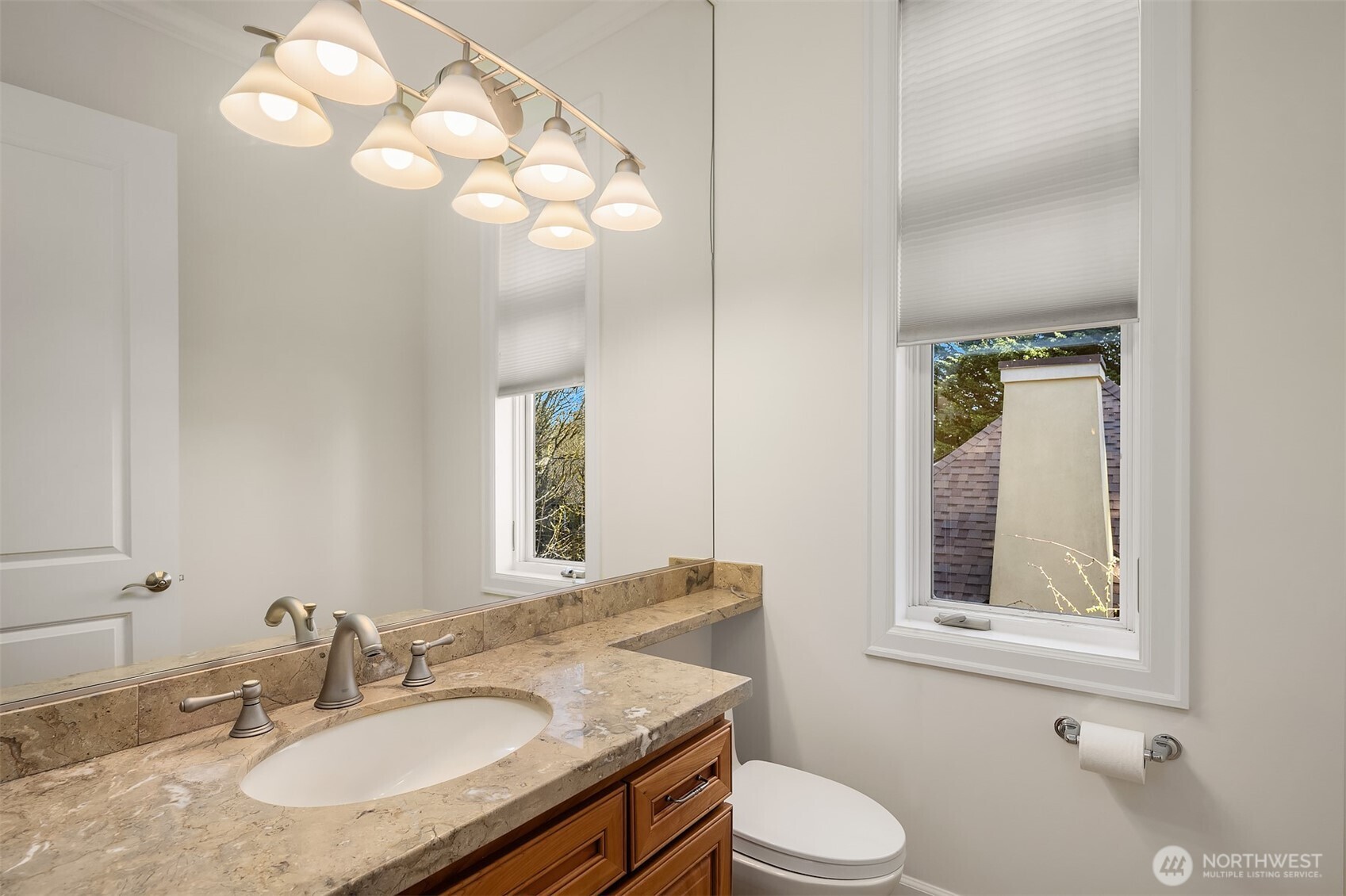 Main floor powder room.