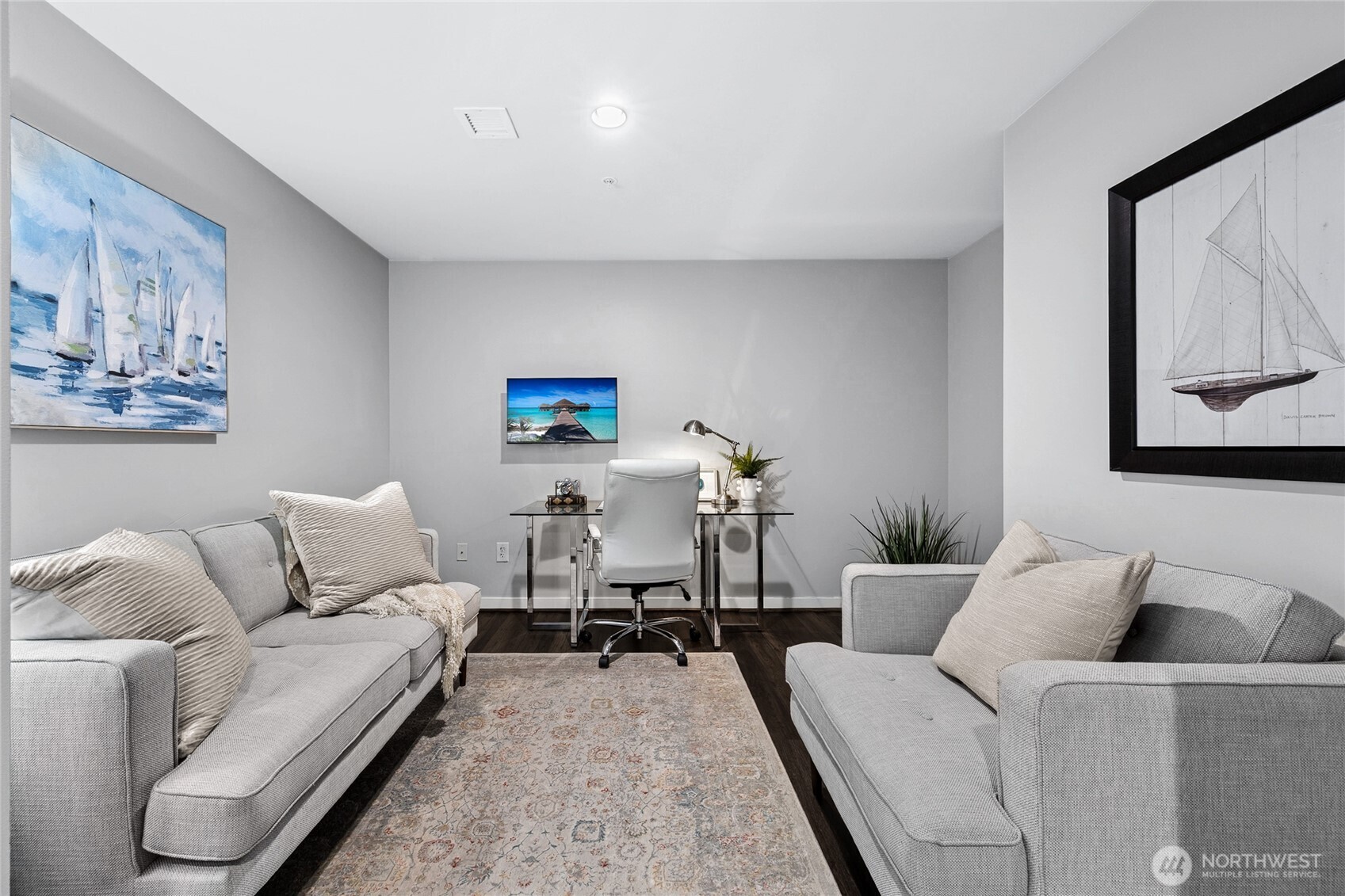 This phenomenal space is a big surprise when you first walk in your door - ideal for a home office, guest retreat, game room.