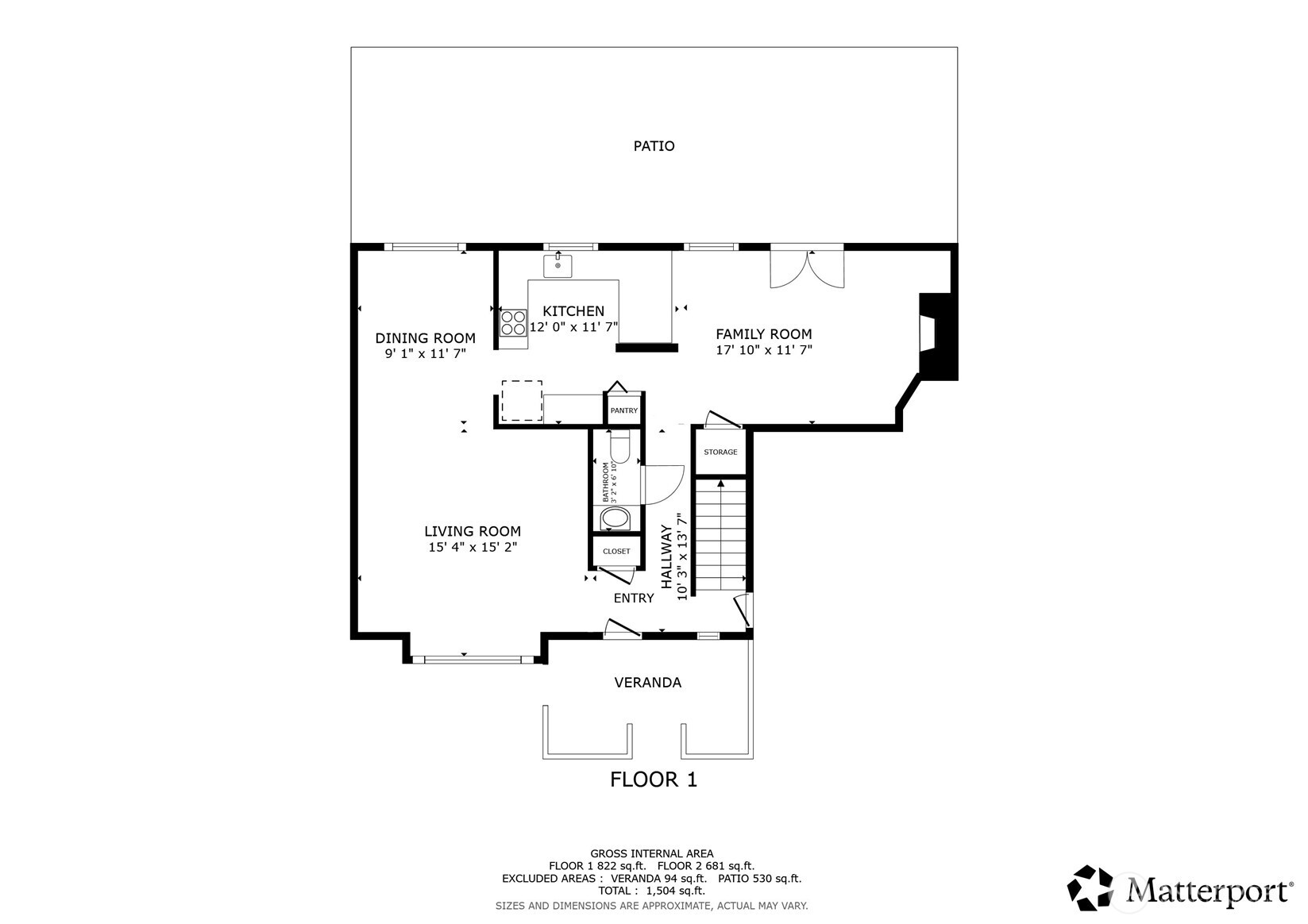 Main floor floorplan
