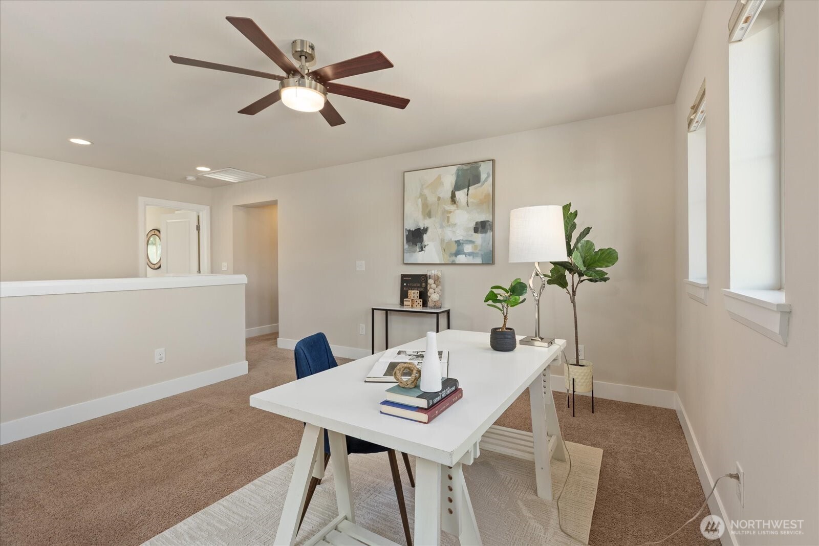 Upstairs loft/bonus room area