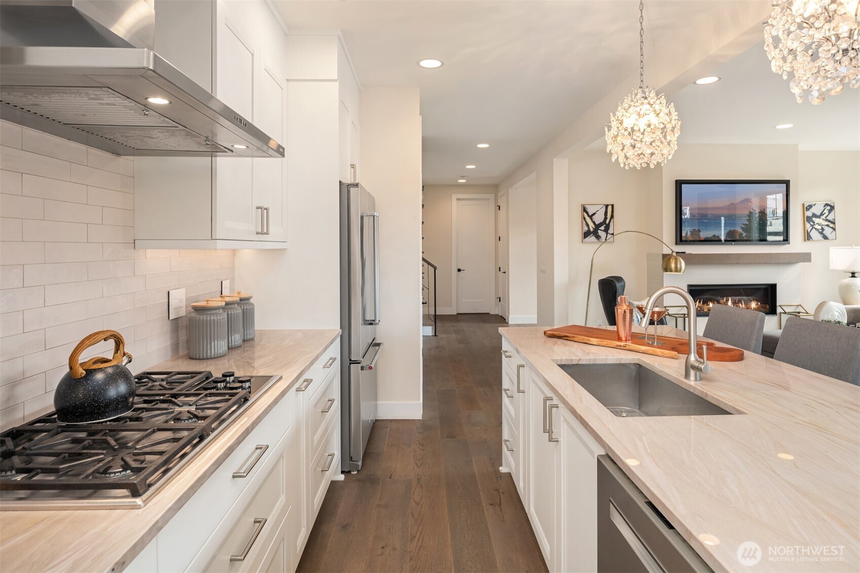 Kitchen Toward Great Room