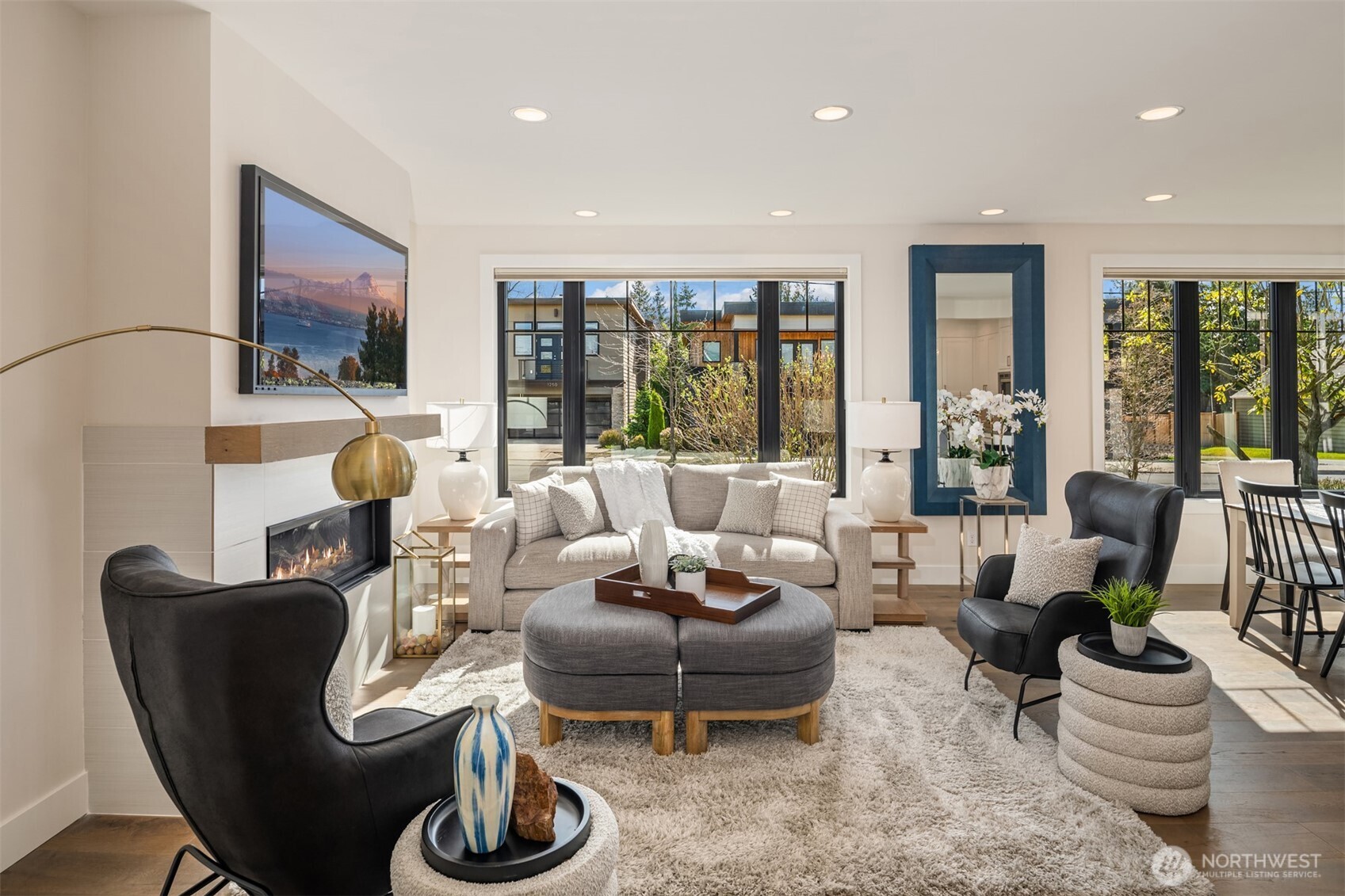 From Kitchen to Living Area