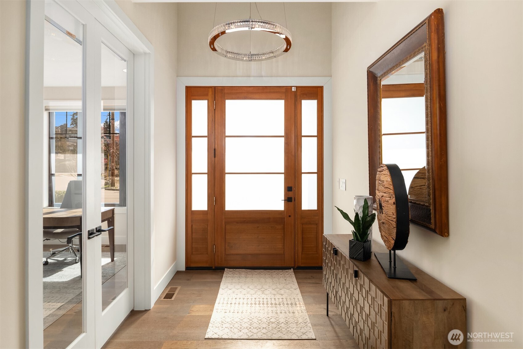 Entry with Clear Glass Enabled