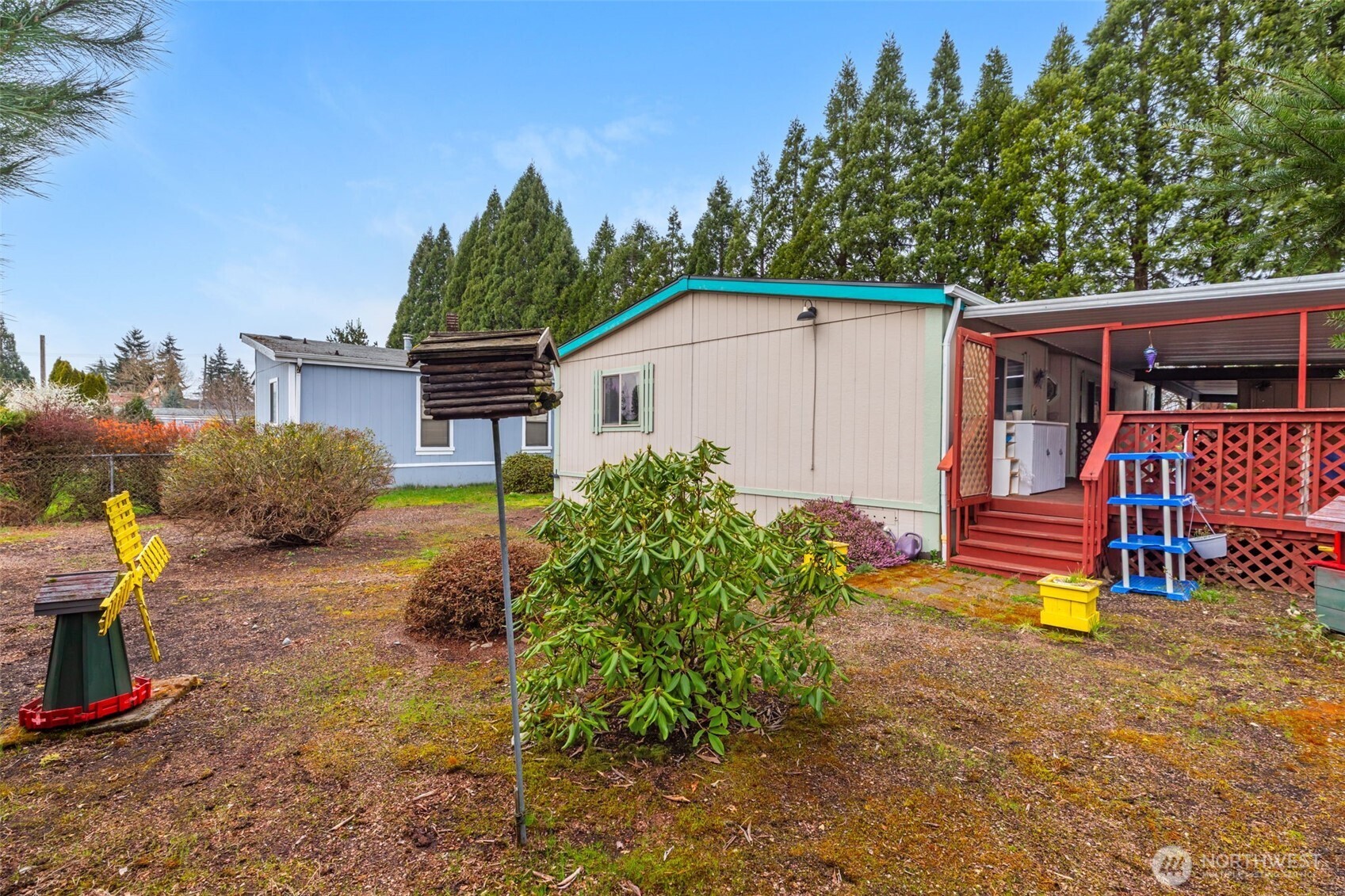 Rear of Property