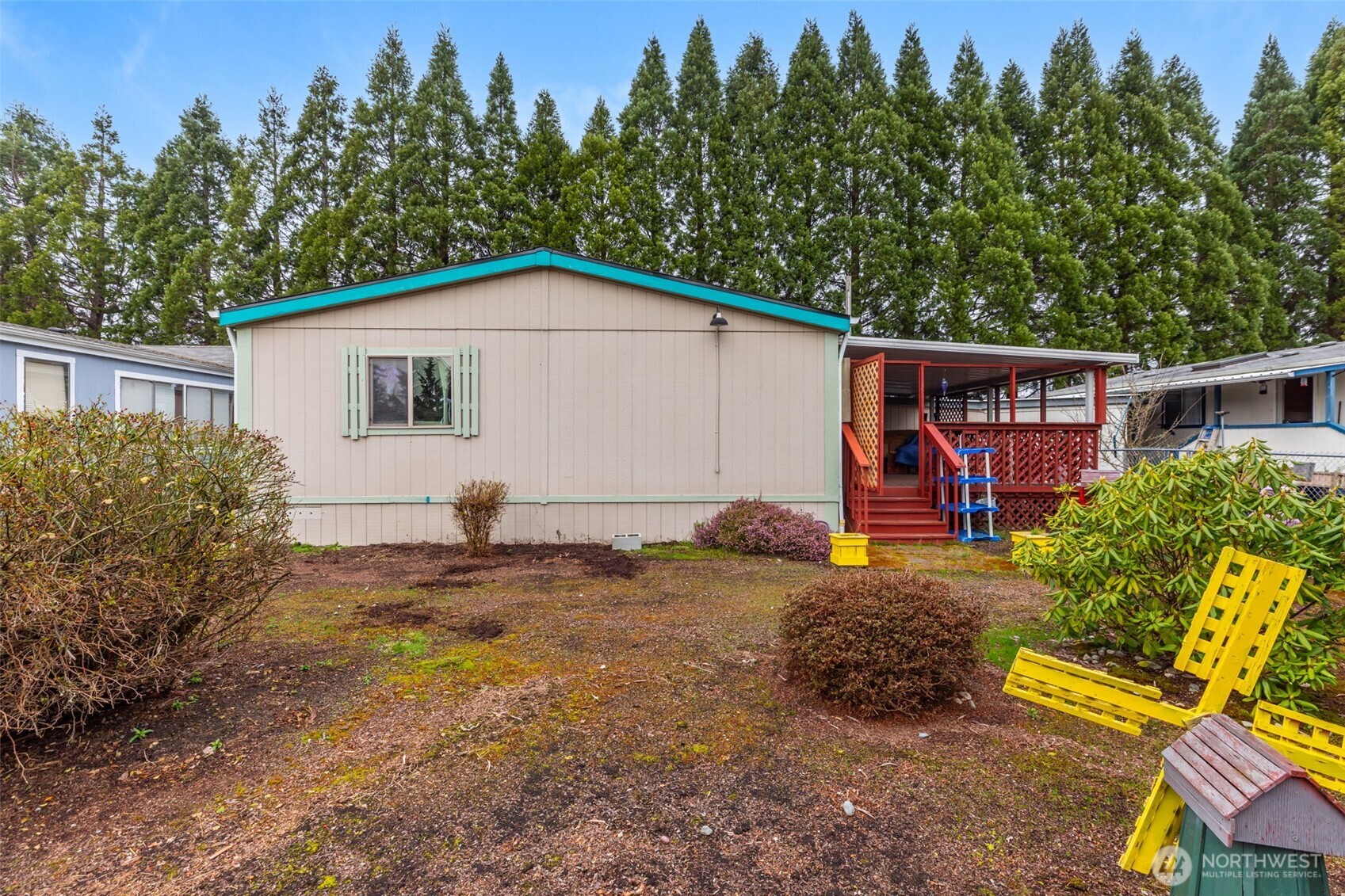 Rear of Property