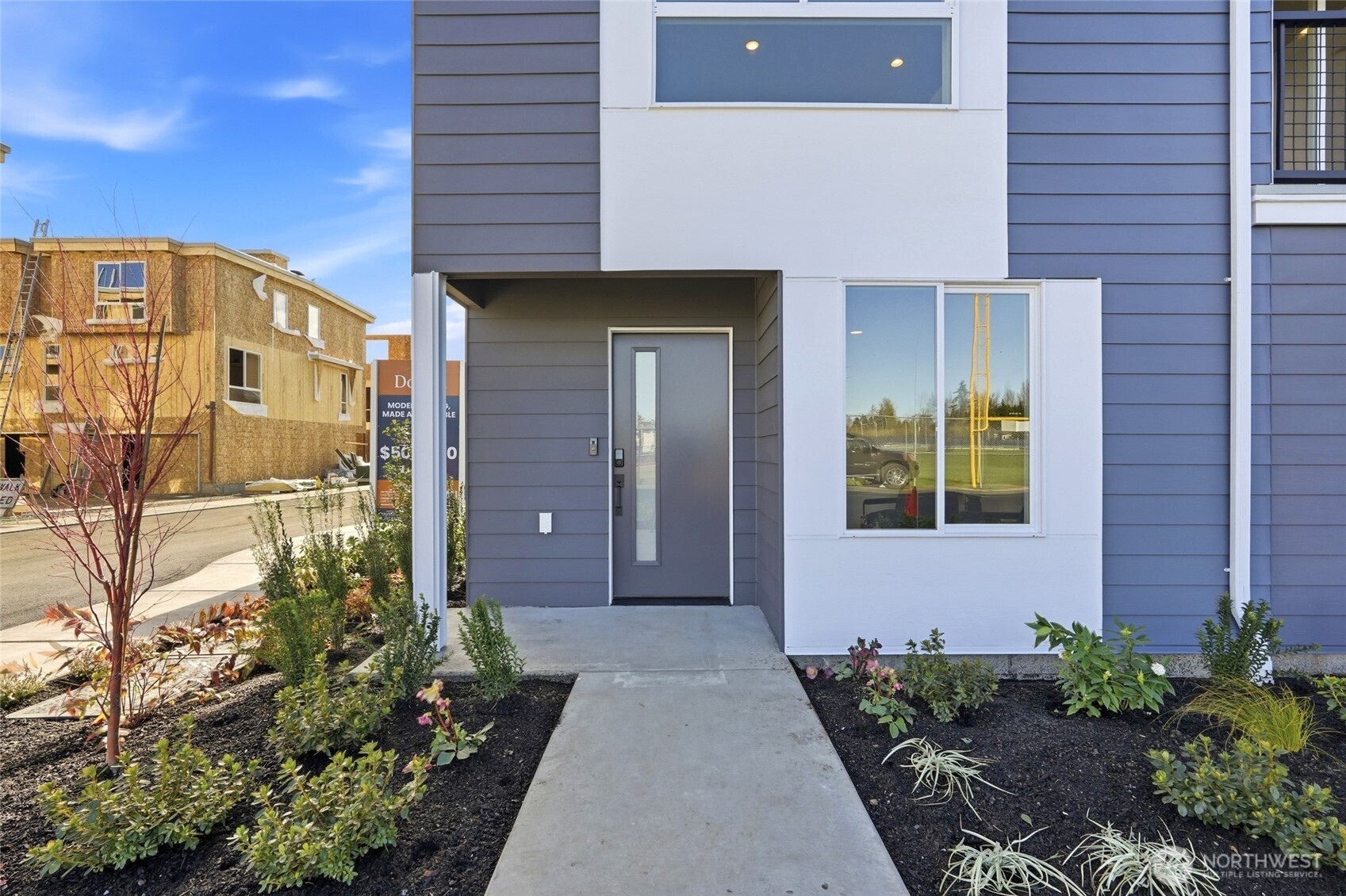 Entrance to the Model Home.