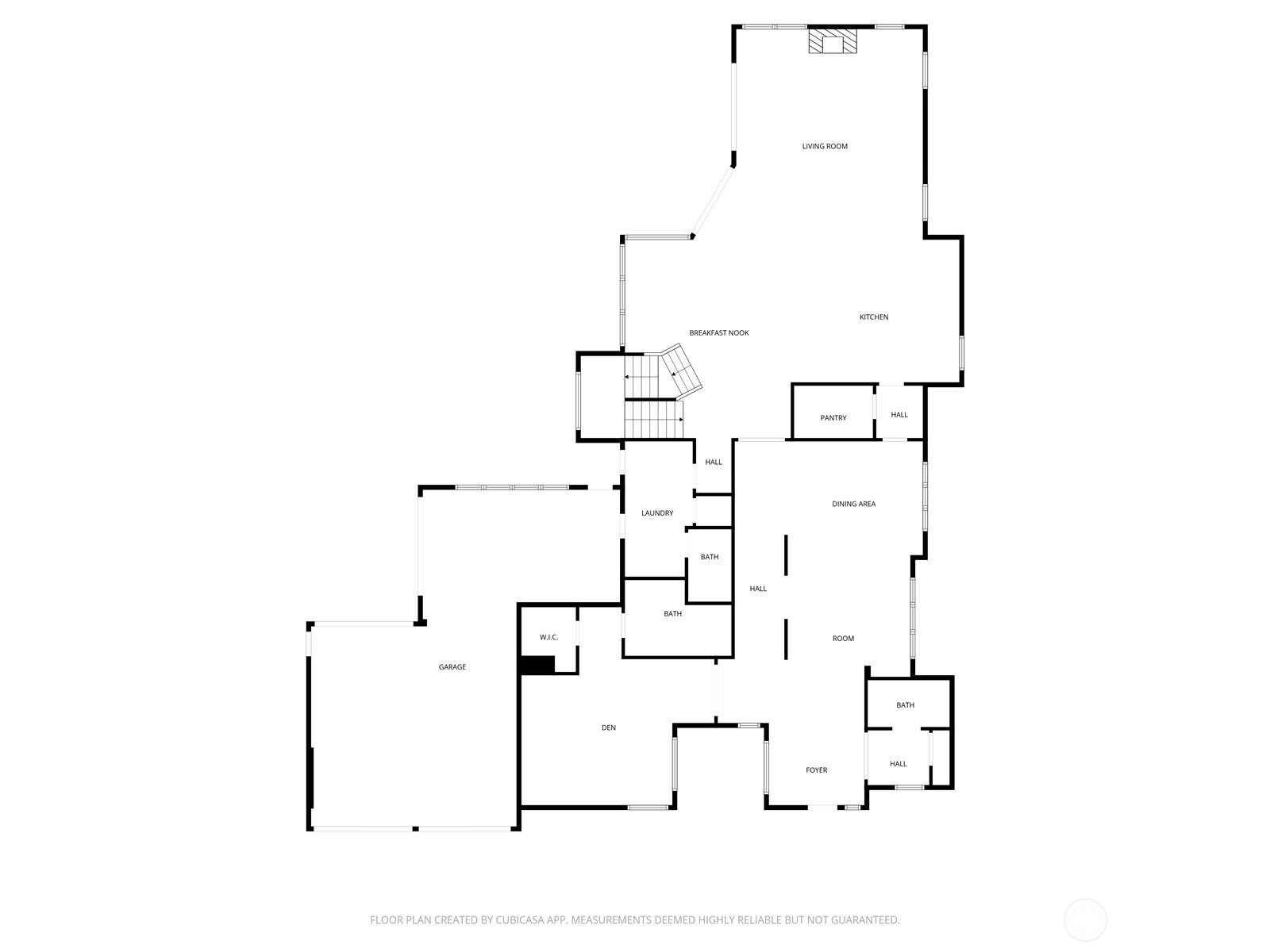 Main Level Floor Plan
