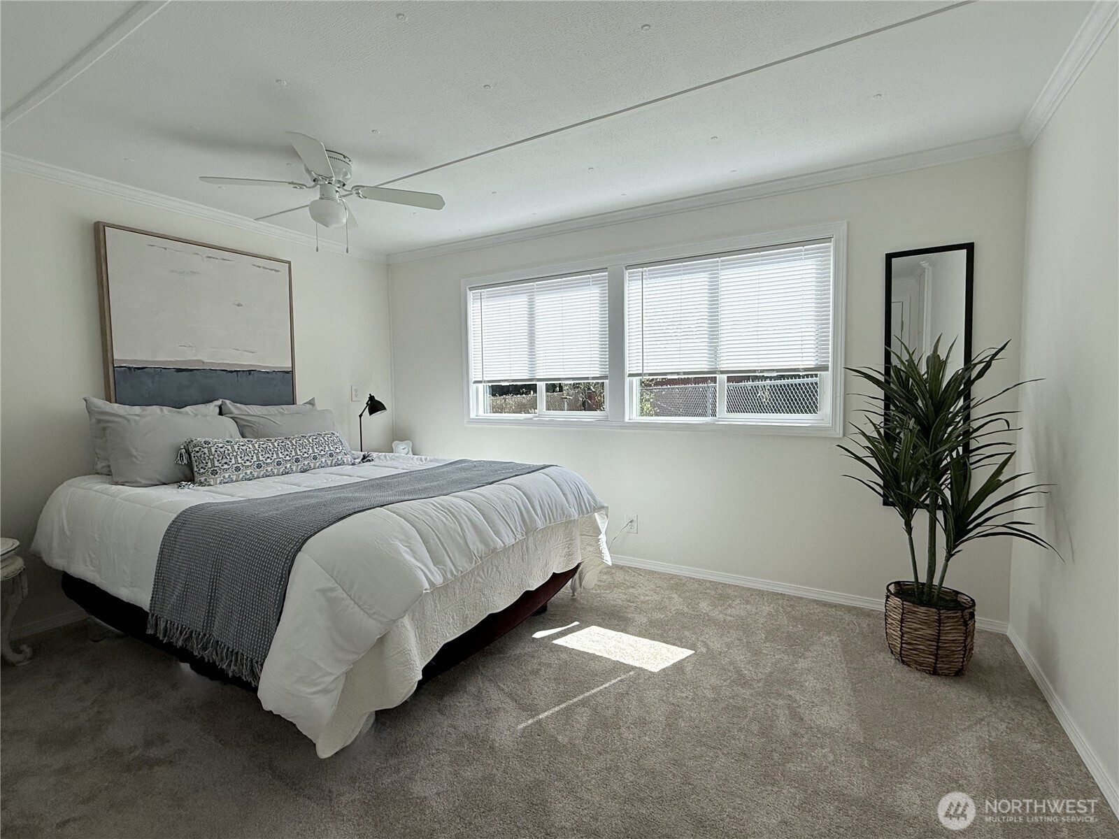 Private primary bedroom