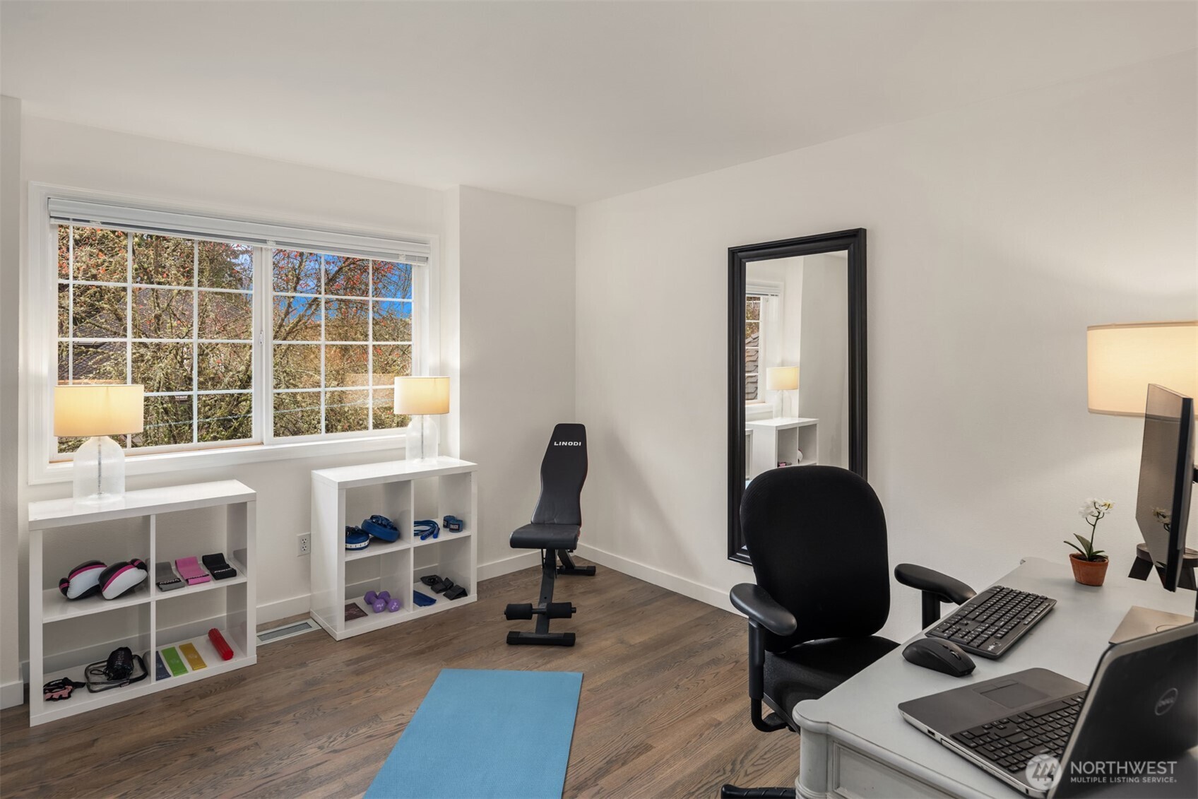 Third Bedroom on Upper Level Faces South