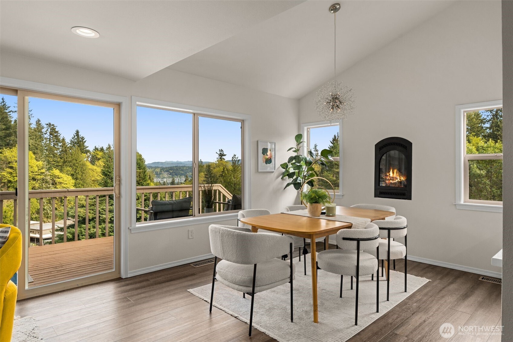 View from dining room