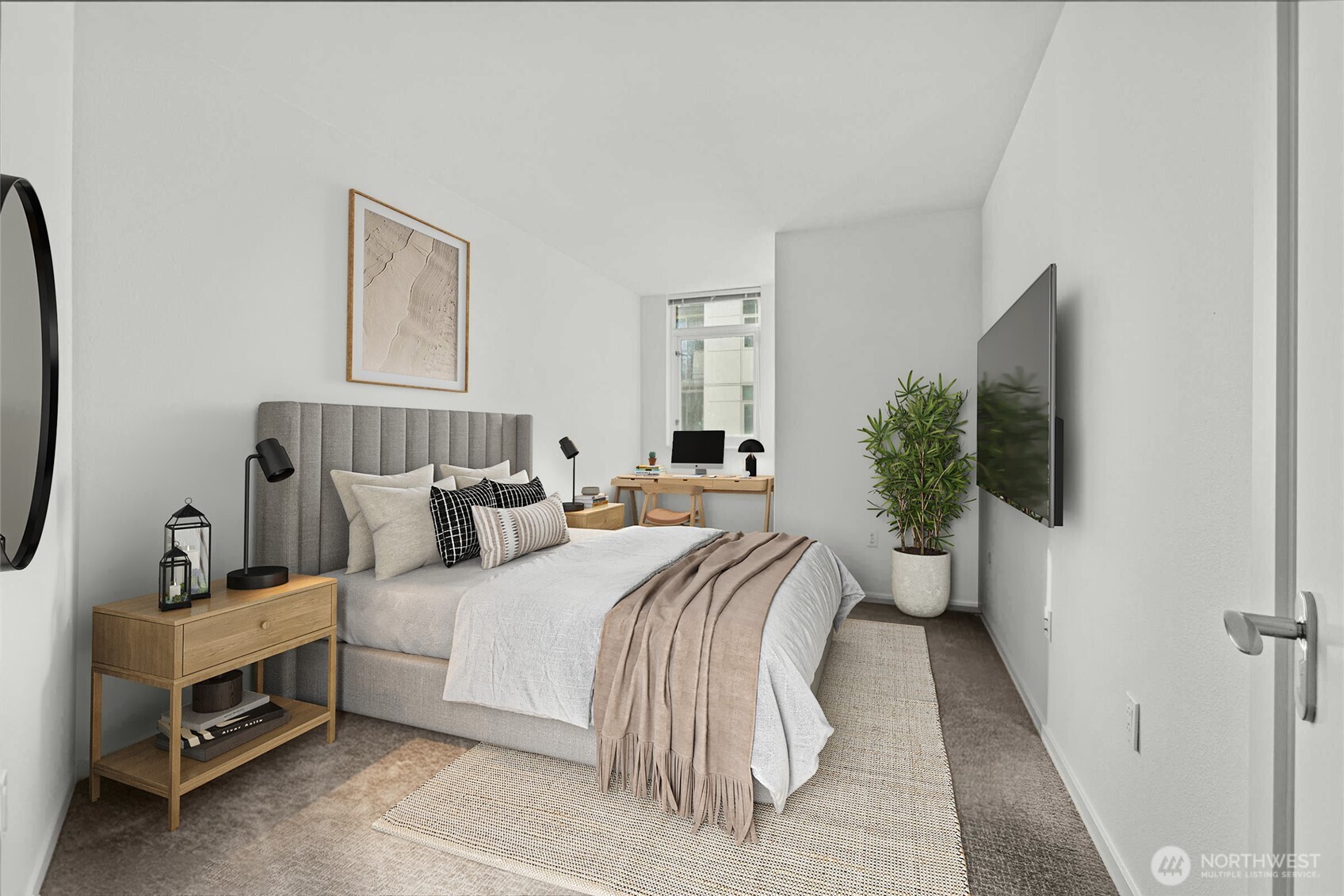 Second bedroom (virtually staged)