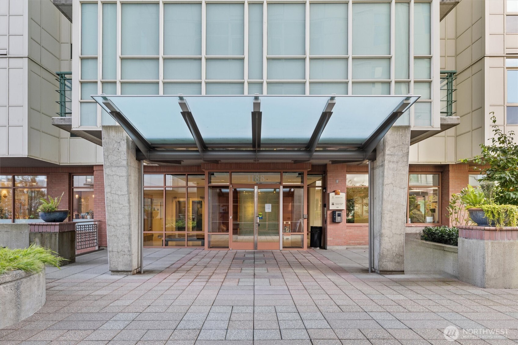 Secure exterior entrance to Phase II