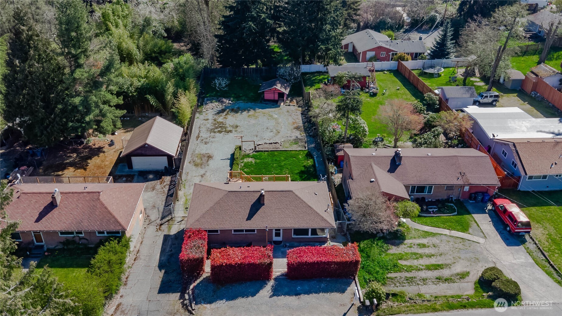 Another view of the full lot