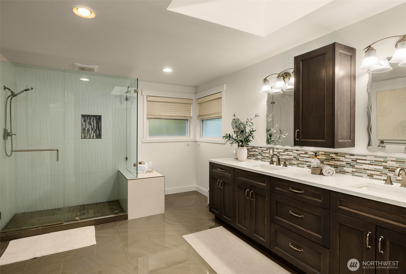 Primary stunning spa-inspired ensuite bath