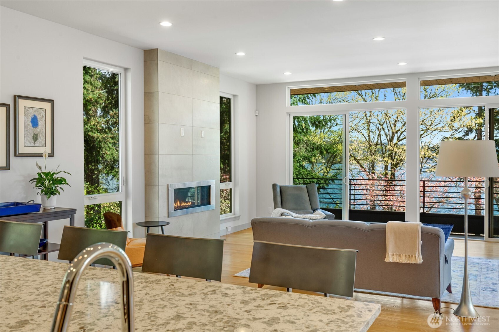This home is defined by moments. Every spot affords serene views and a sense of privacy.