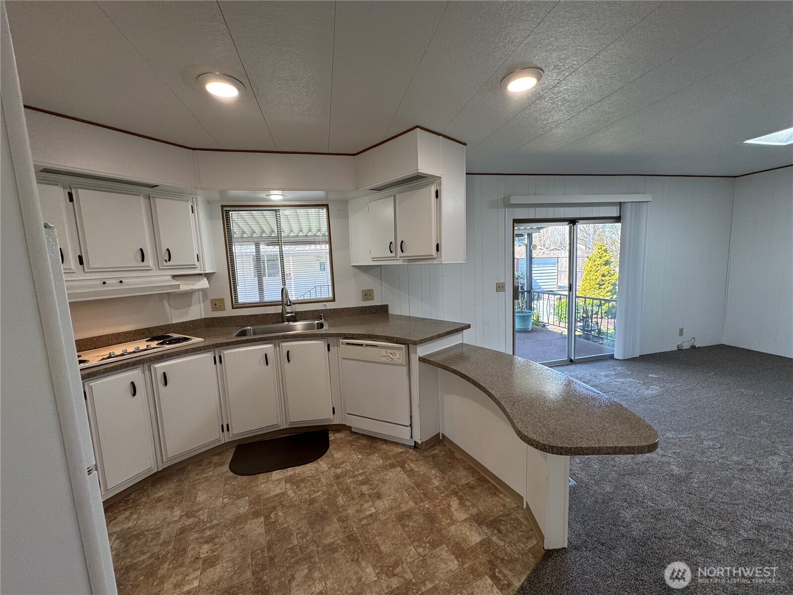 The Kitchen Offers Plenty of Counterspace.