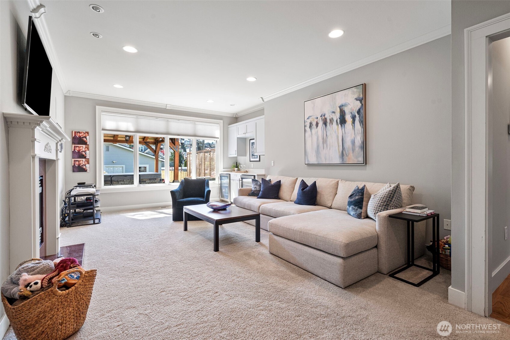 Spacious family room - enjoy a 2nd gas fireplace.