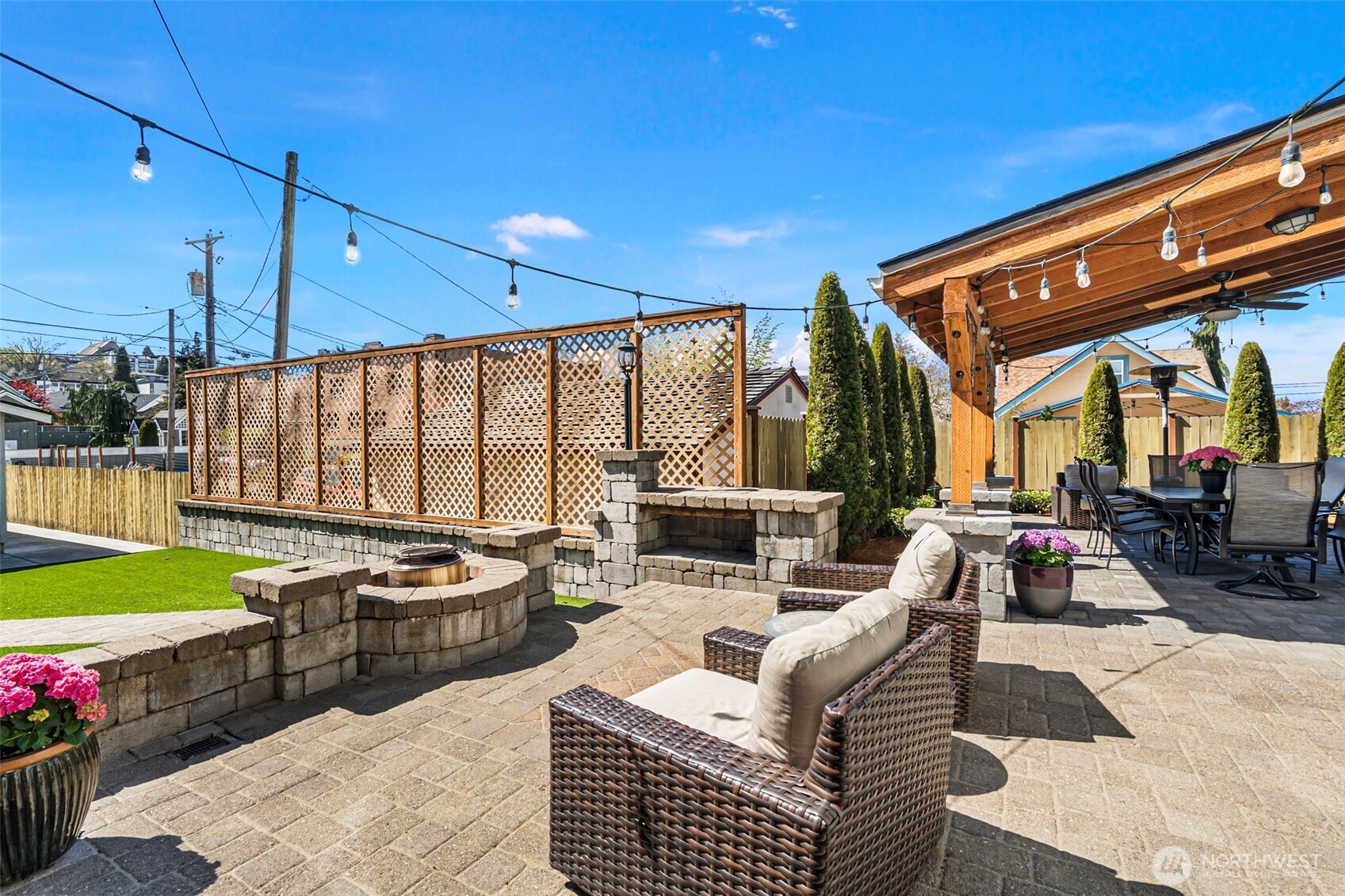 This area was completely redone in 2017 and it just couldn't be lovelier.