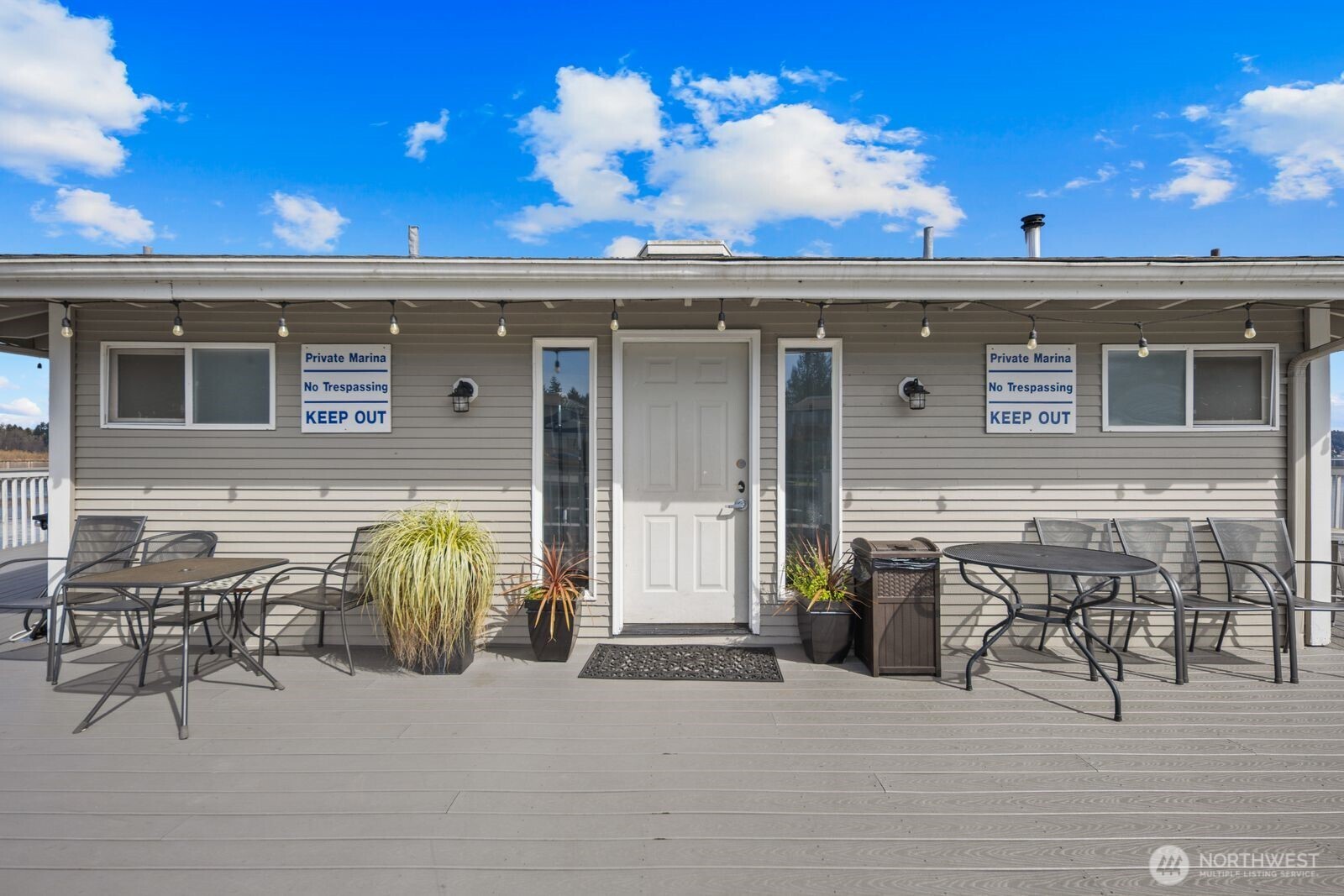 Incredible amenities include a cabana on the lake for private events.