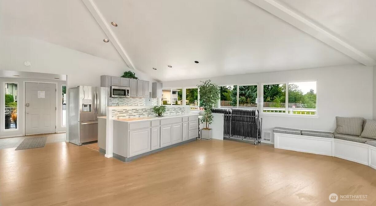 Incredible amenities include a cabana on the lake for private events.