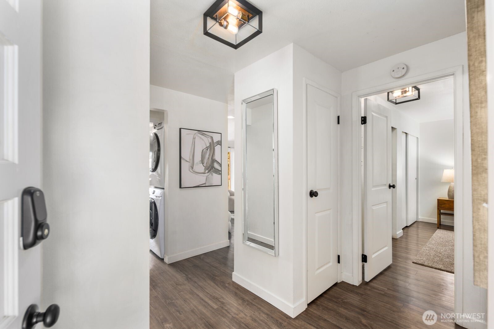 Enter into a thoughtful layout and spacious living.