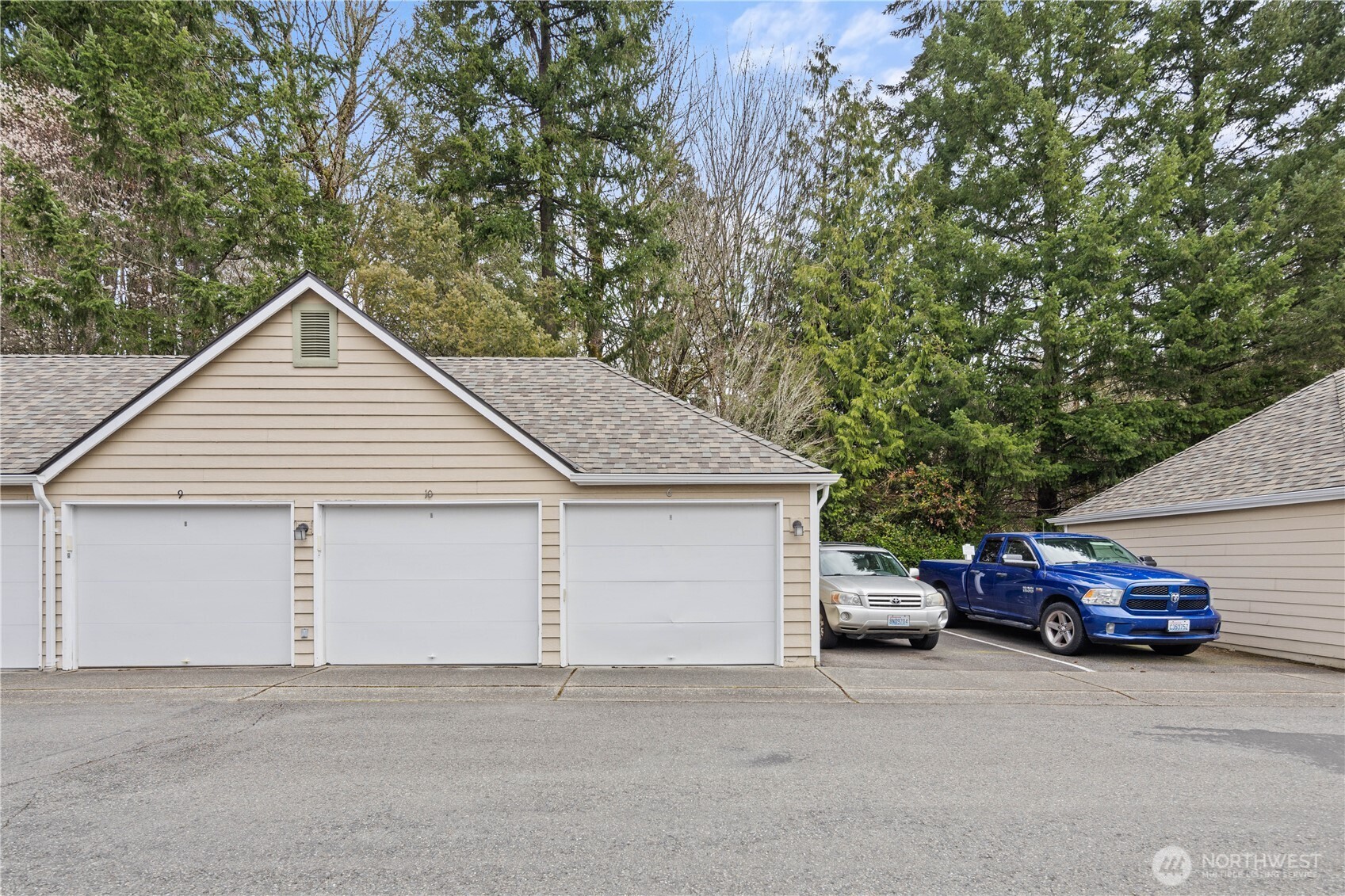 Garage #6 on the right