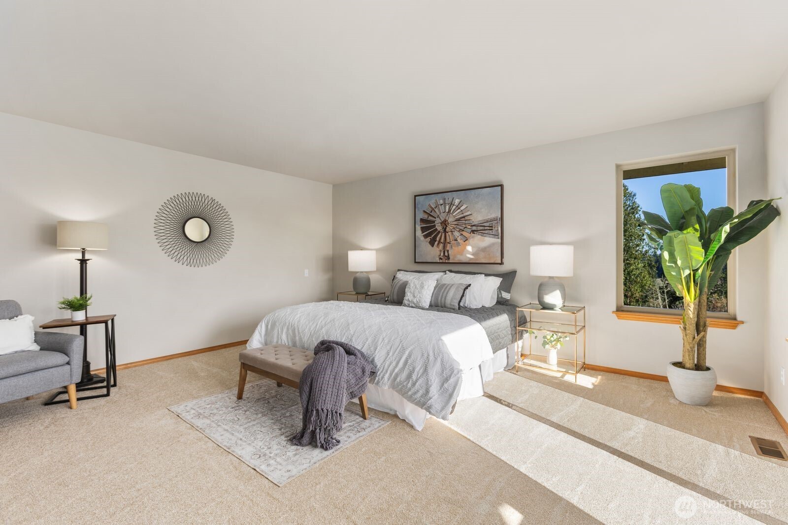 Main Level Primary Bedroom