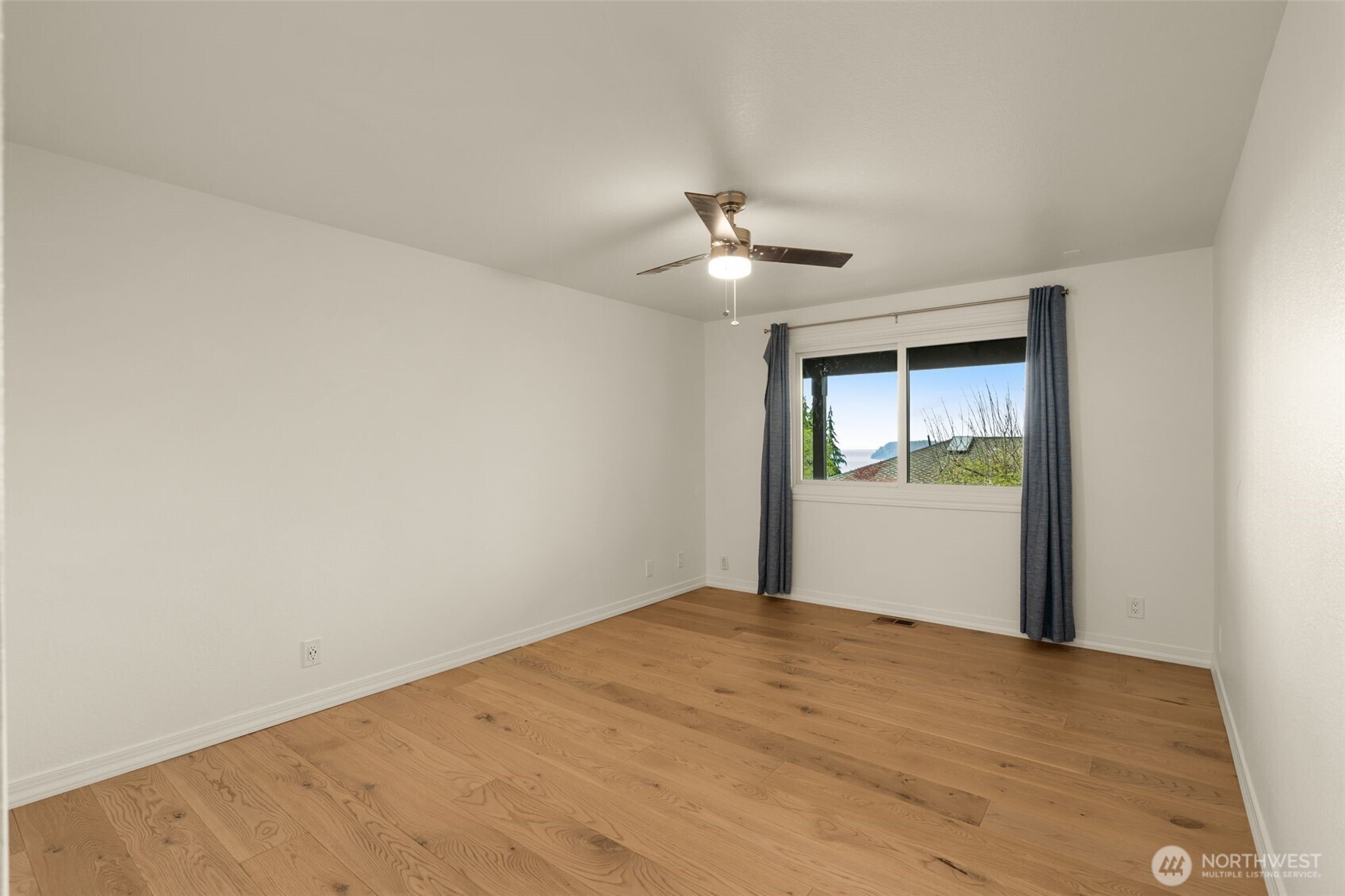 Lower level third bedroom. View, view, view!