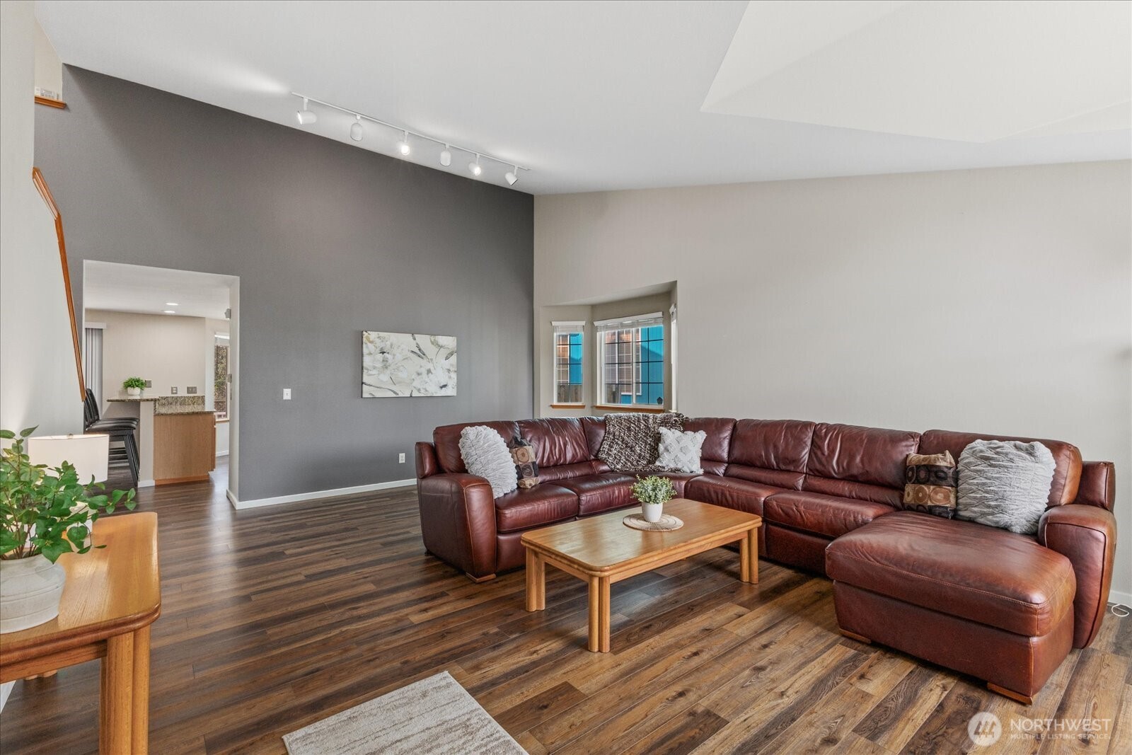 Light-filled entry with an inviting, open-concept layout