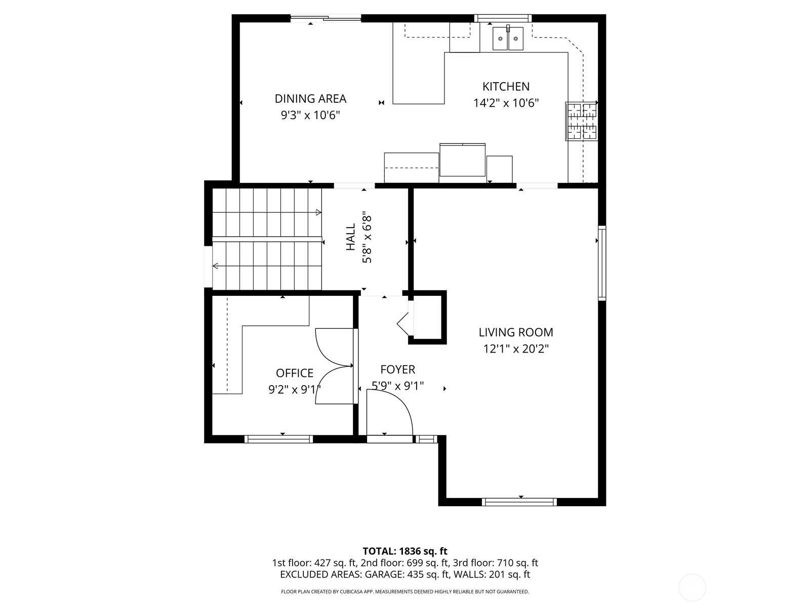 Main Level Floor Plan