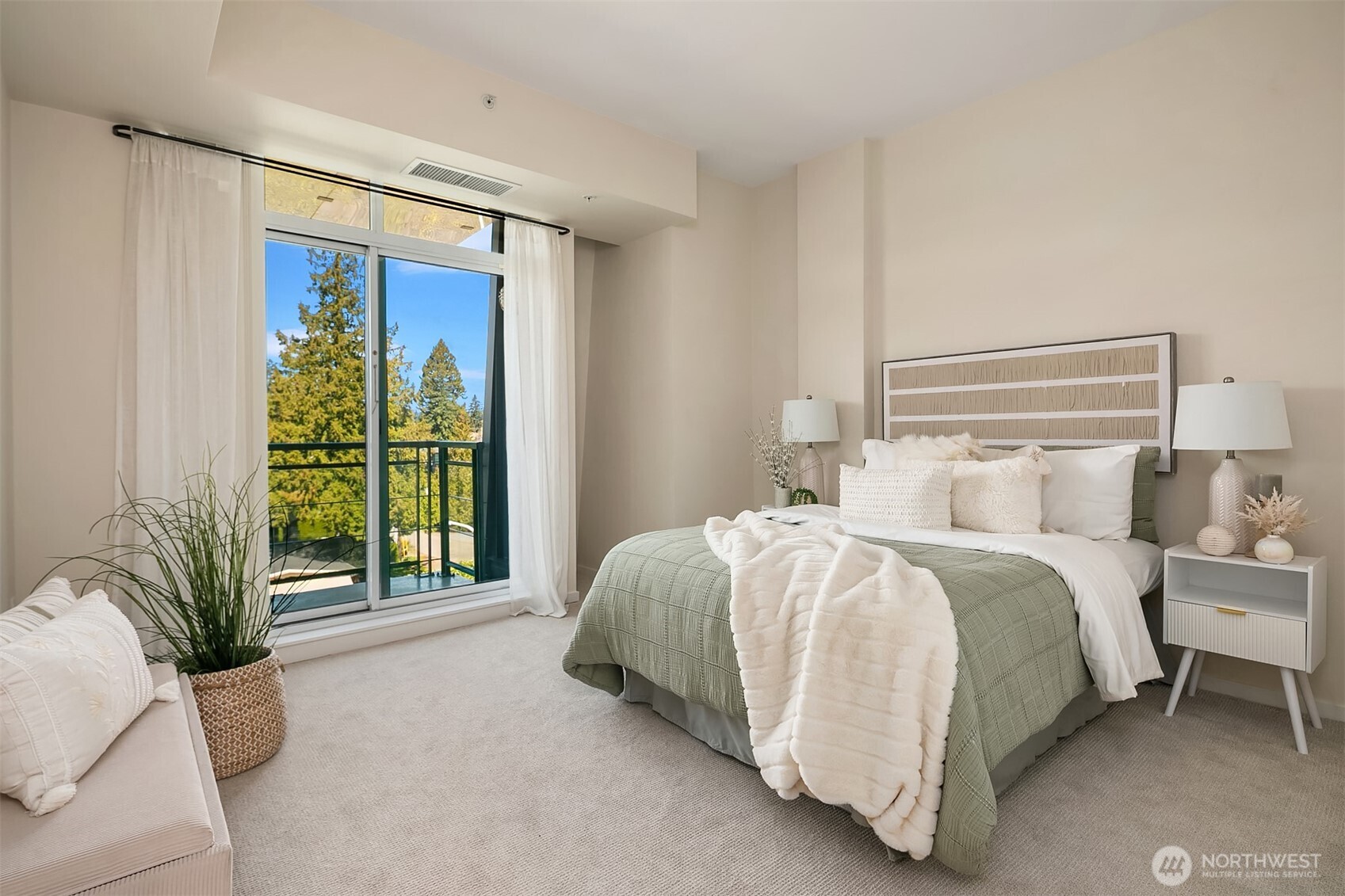 Double Primary Suites with New Carpet