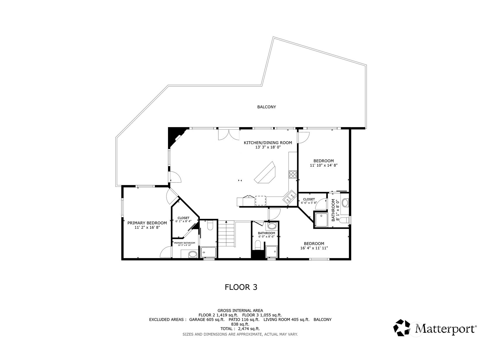 Huge double car garage!!!