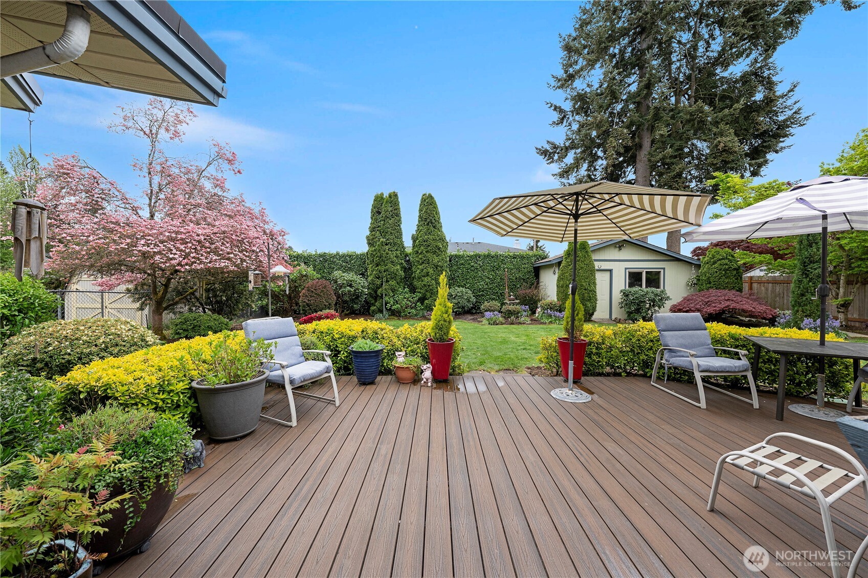 Back Deck - View from Sliding Glass Door