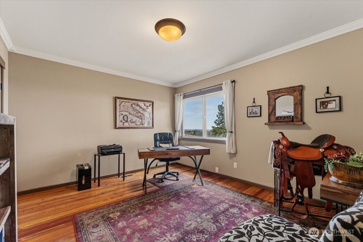 Bedroom #2 but currenlty being used as office