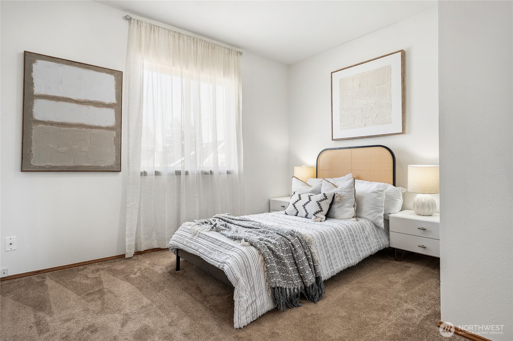 Additional bedroom. Make one a home office, or baby's room option.