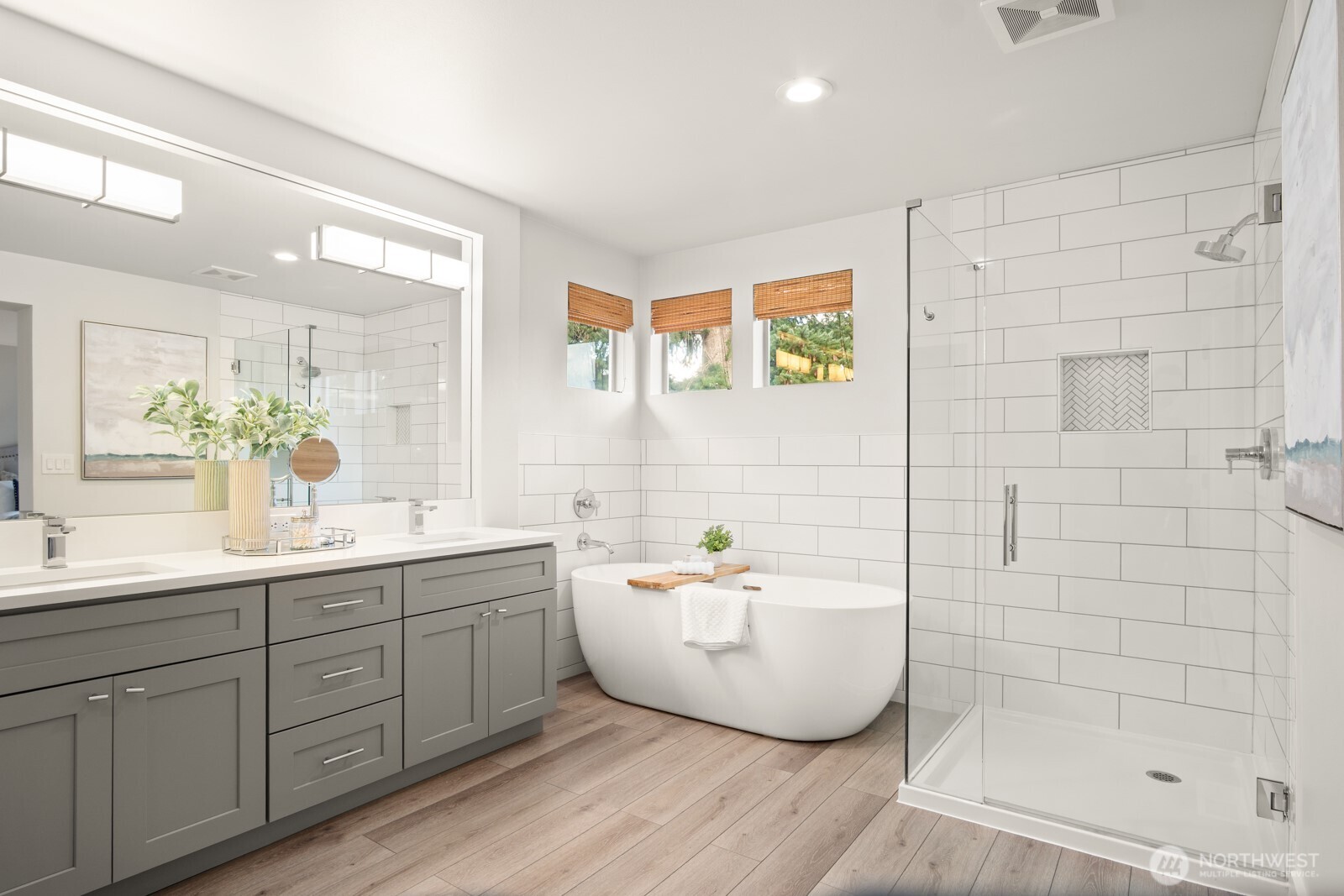 Updated primary bath
