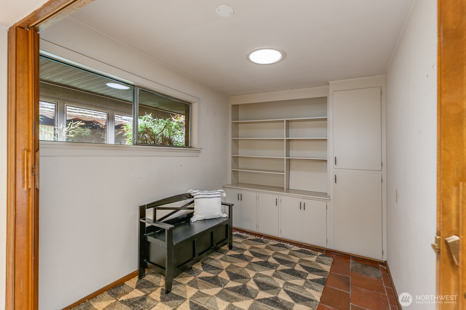 Office area off of foyer.