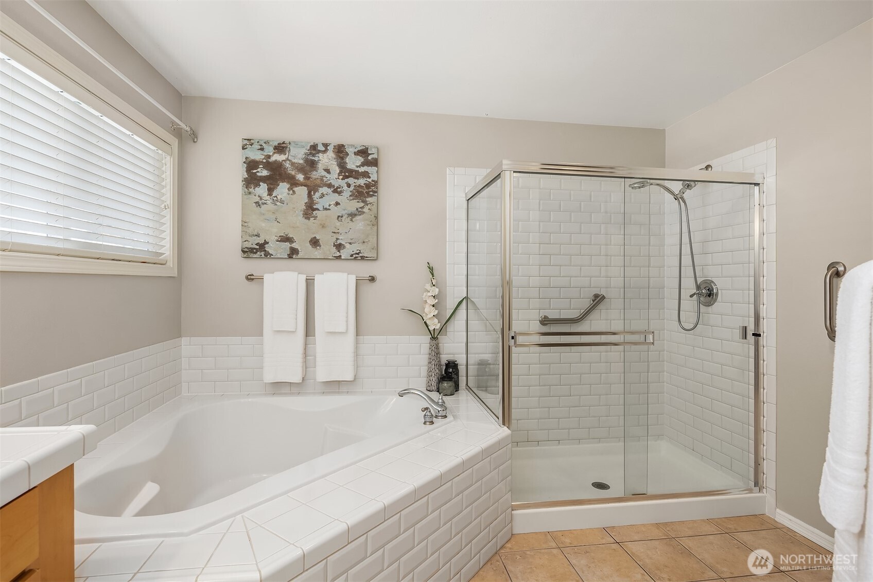 All 3 additional bedrooms are located on the upper floor with the primary suite.