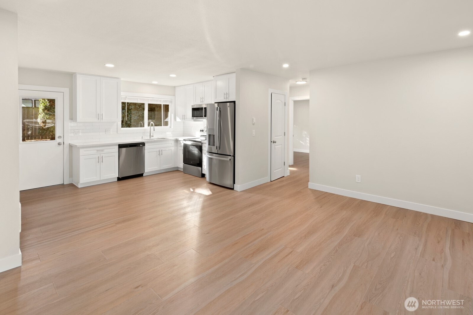 UNIT B - open concept flowing into family room