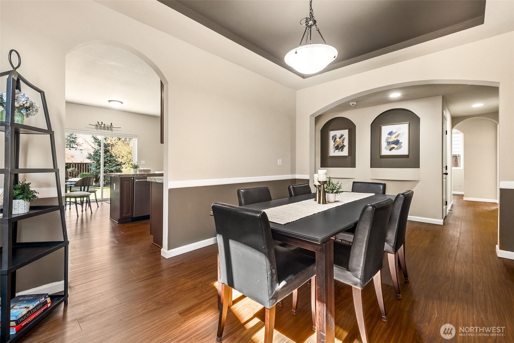 Lovely architectural touches throughout this home!