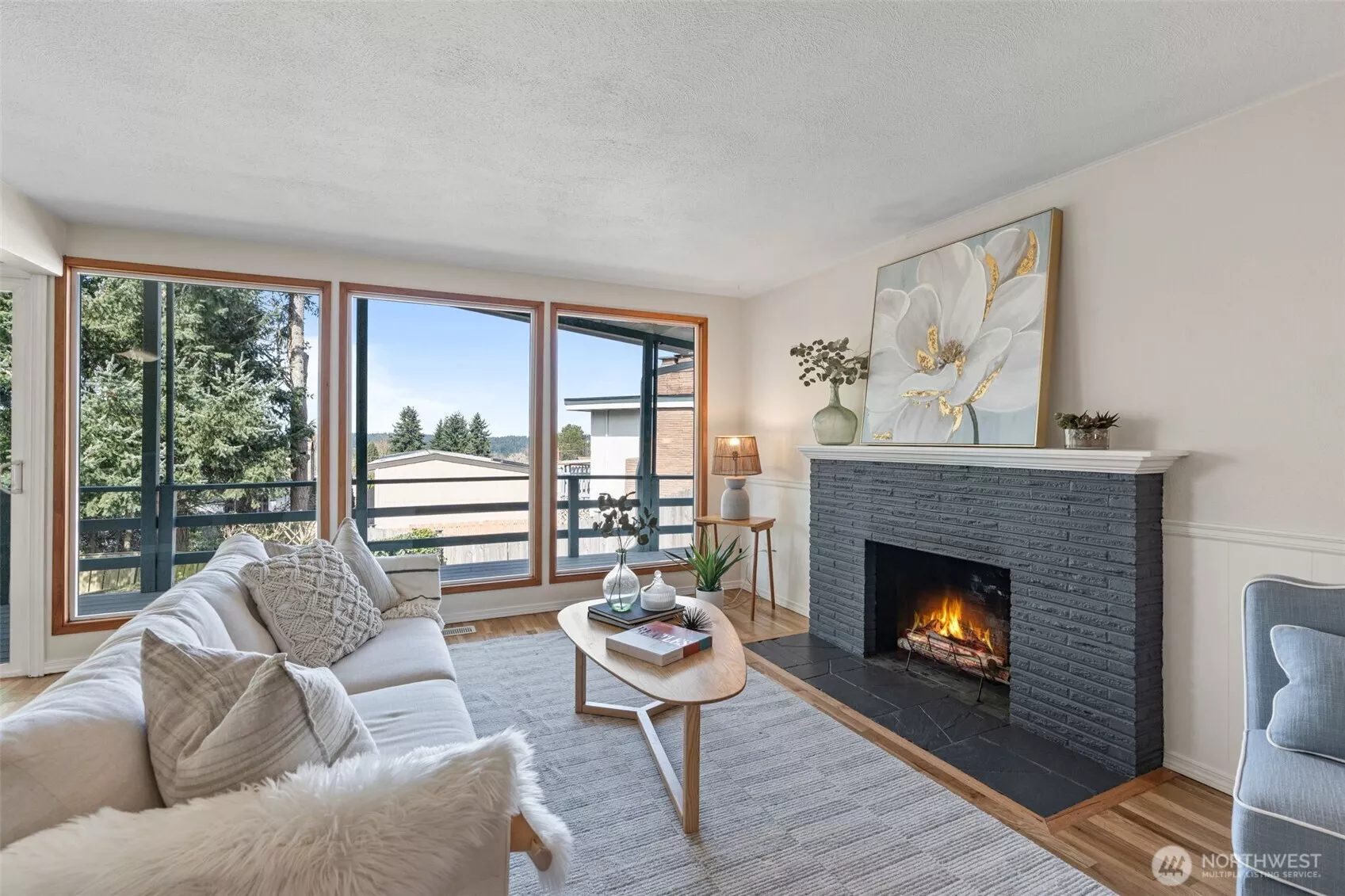 Living Room  1710 North Bridgeview Drive, Tacoma, WA 98406