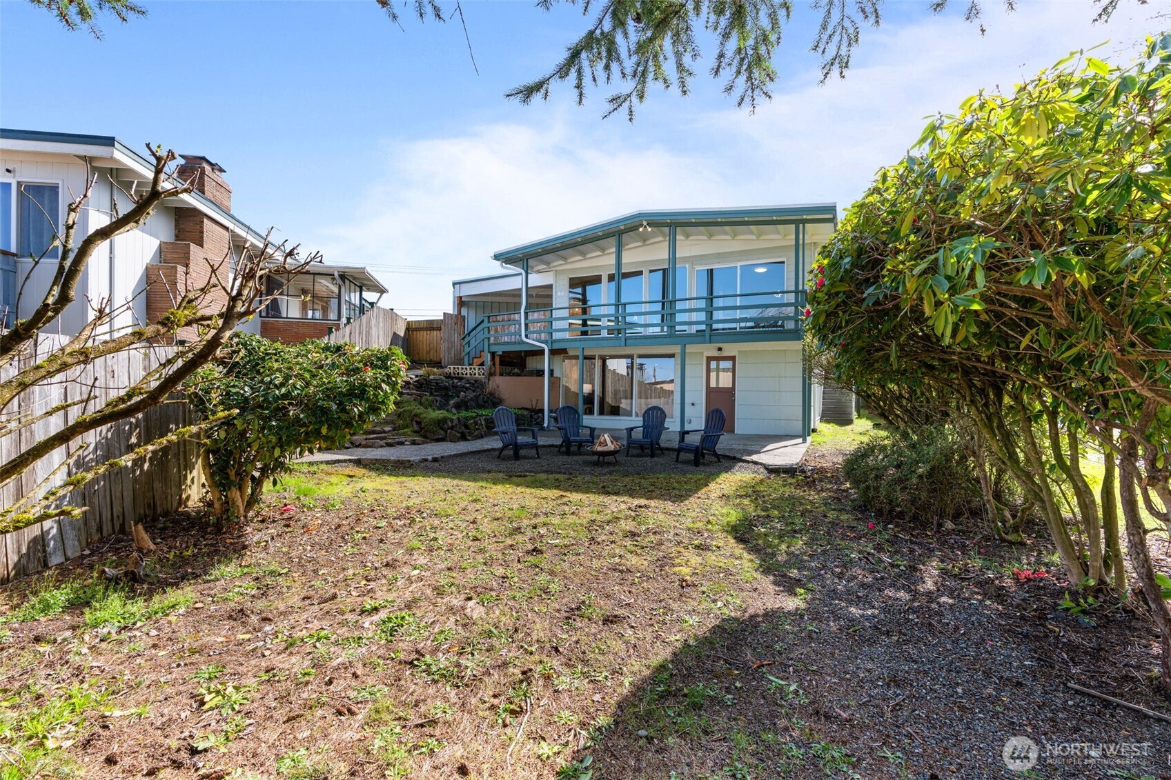 Back of Home  1710 North Bridgeview Drive, Tacoma, WA 98406