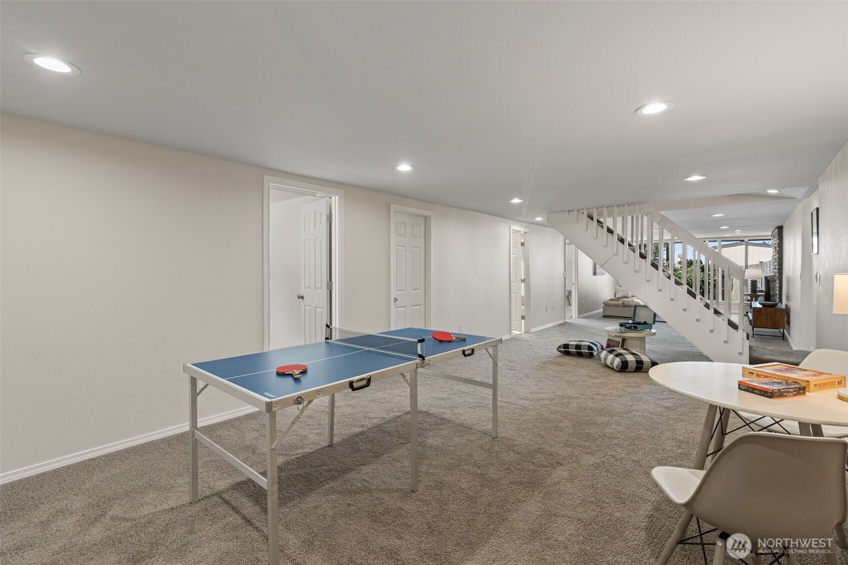 Family Room (Lower Level)  1710 North Bridgeview Drive, Tacoma, WA 98406