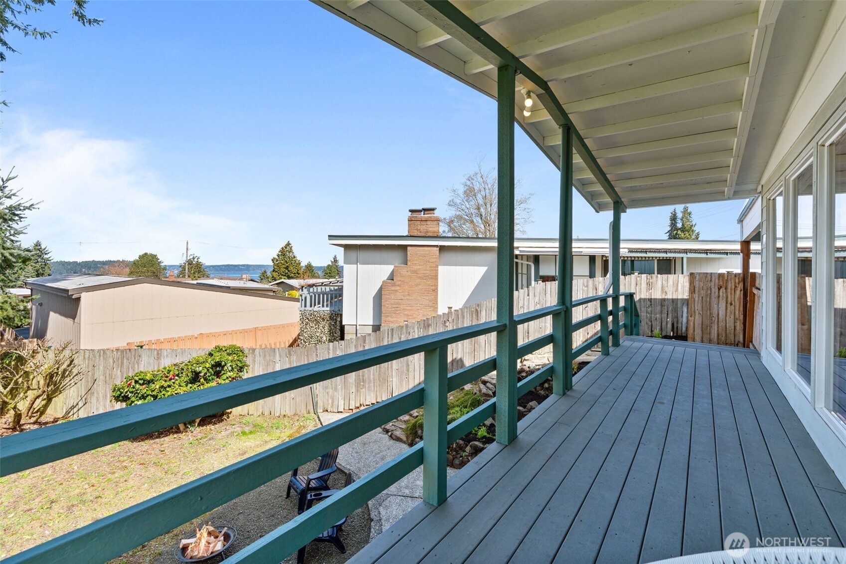 Back Deck (With a view of the sound)  1710 North Bridgeview Drive, Tacoma, WA 98406